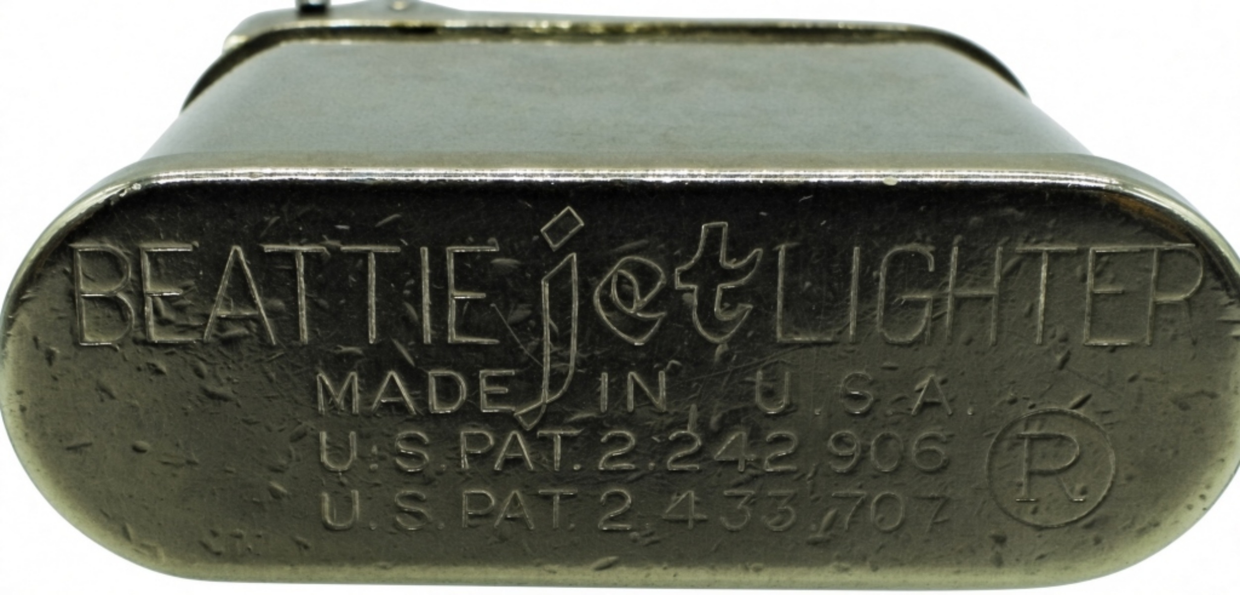 1930s Beattie Jet Lighter Chrome
