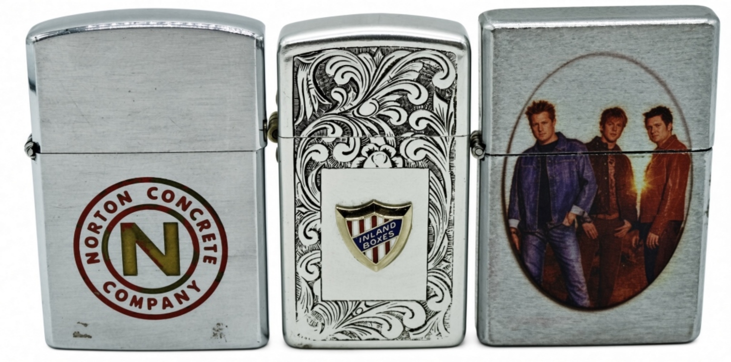 Three Vintage Lighters: Barlow, Park & Celebrity