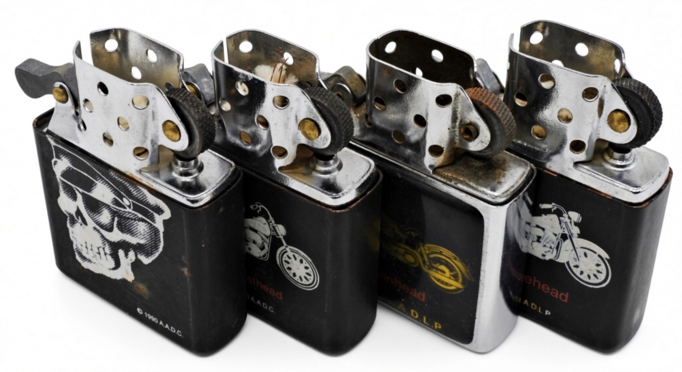 A.A.D.L.P Classic Iron Motorcycle Lighters