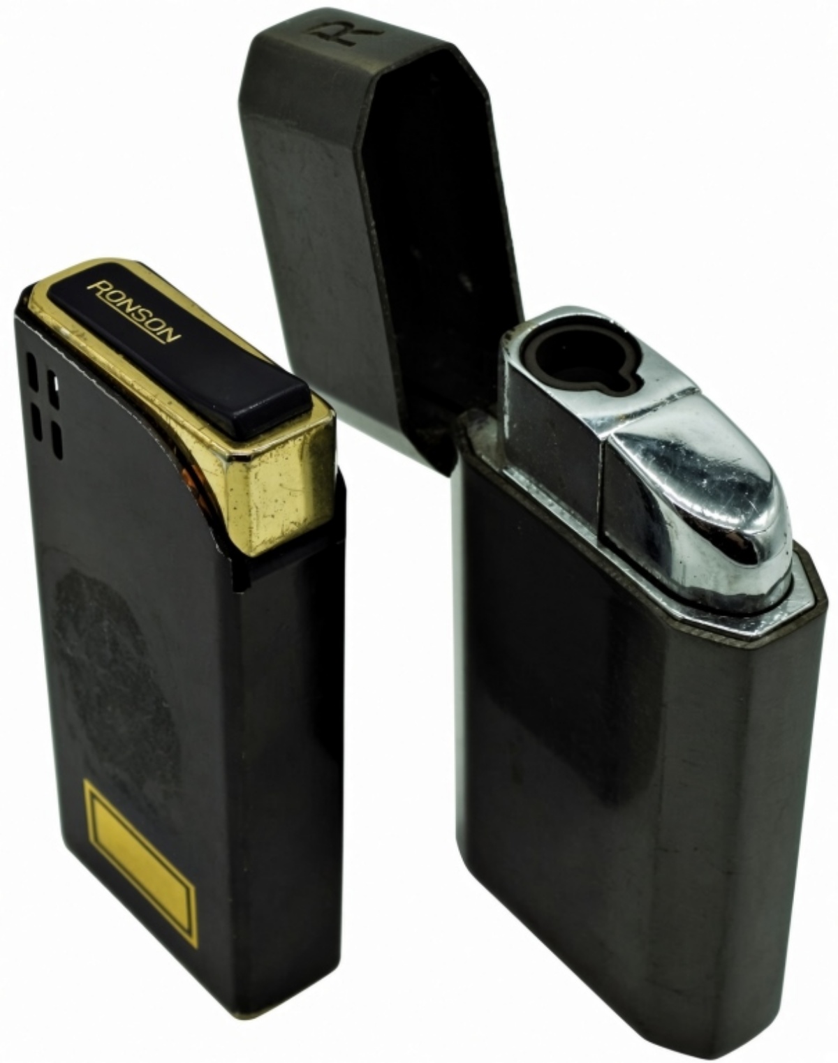 Ronson Jet Lite & Typhoon Lighter Pair