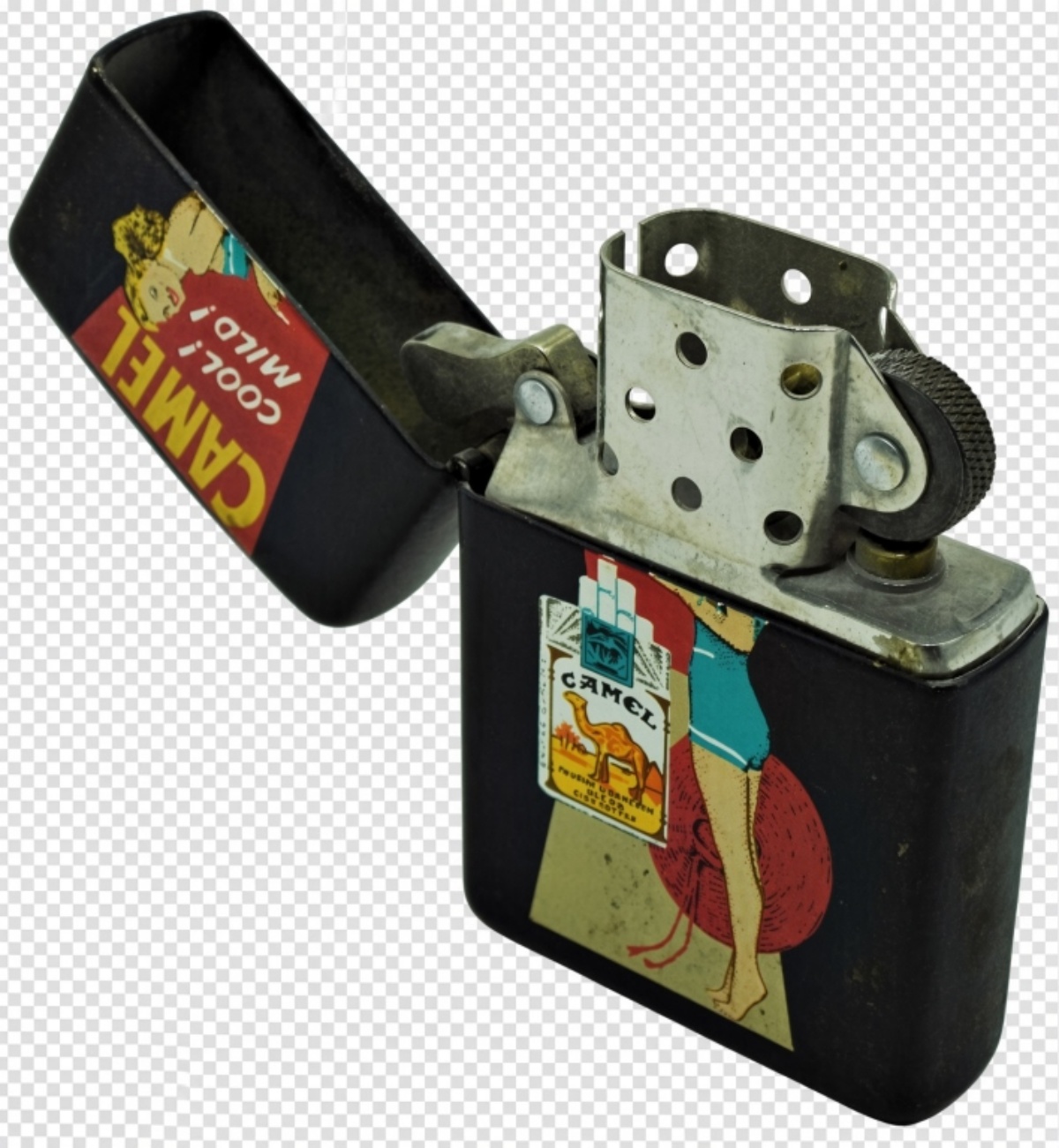 Zippo Camel Cigarettes Advertising Lighter