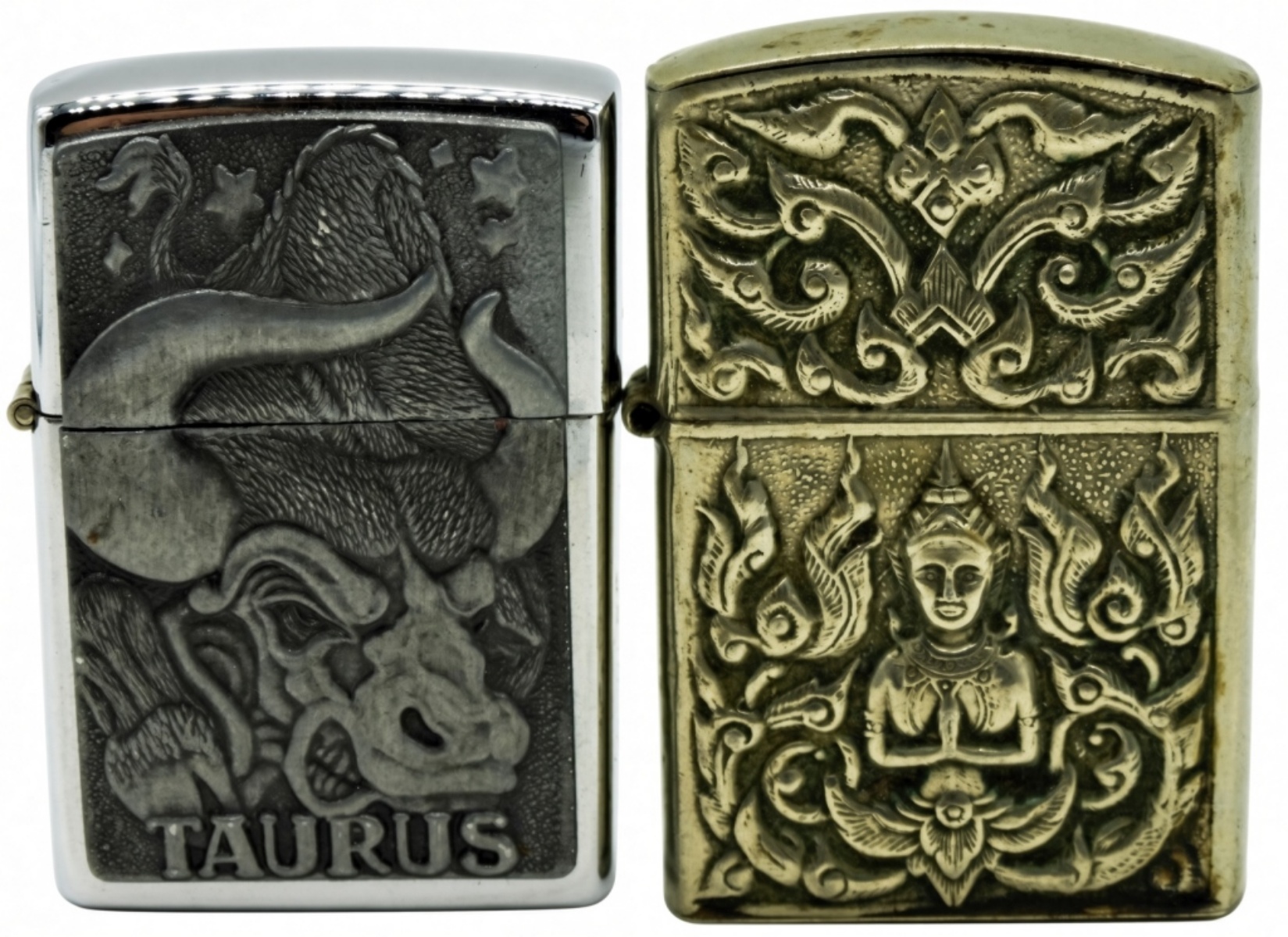 Two Lighters: Taurus & Ornate
