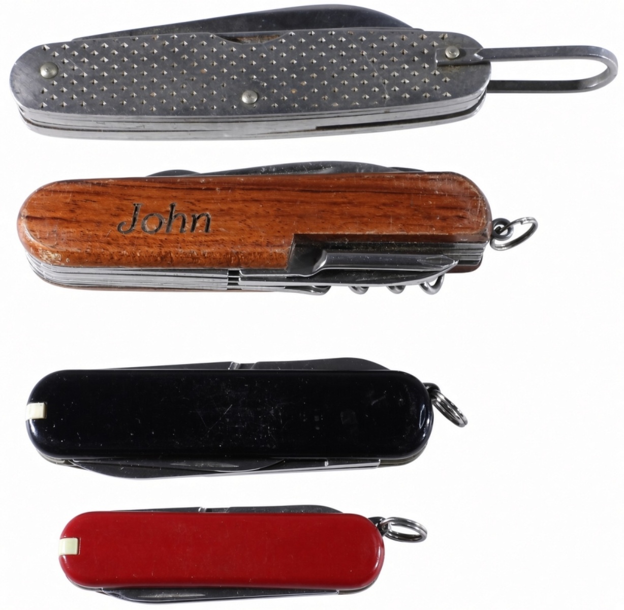 (4) Multi-Tool Pocket Knives (1) U.S. Army