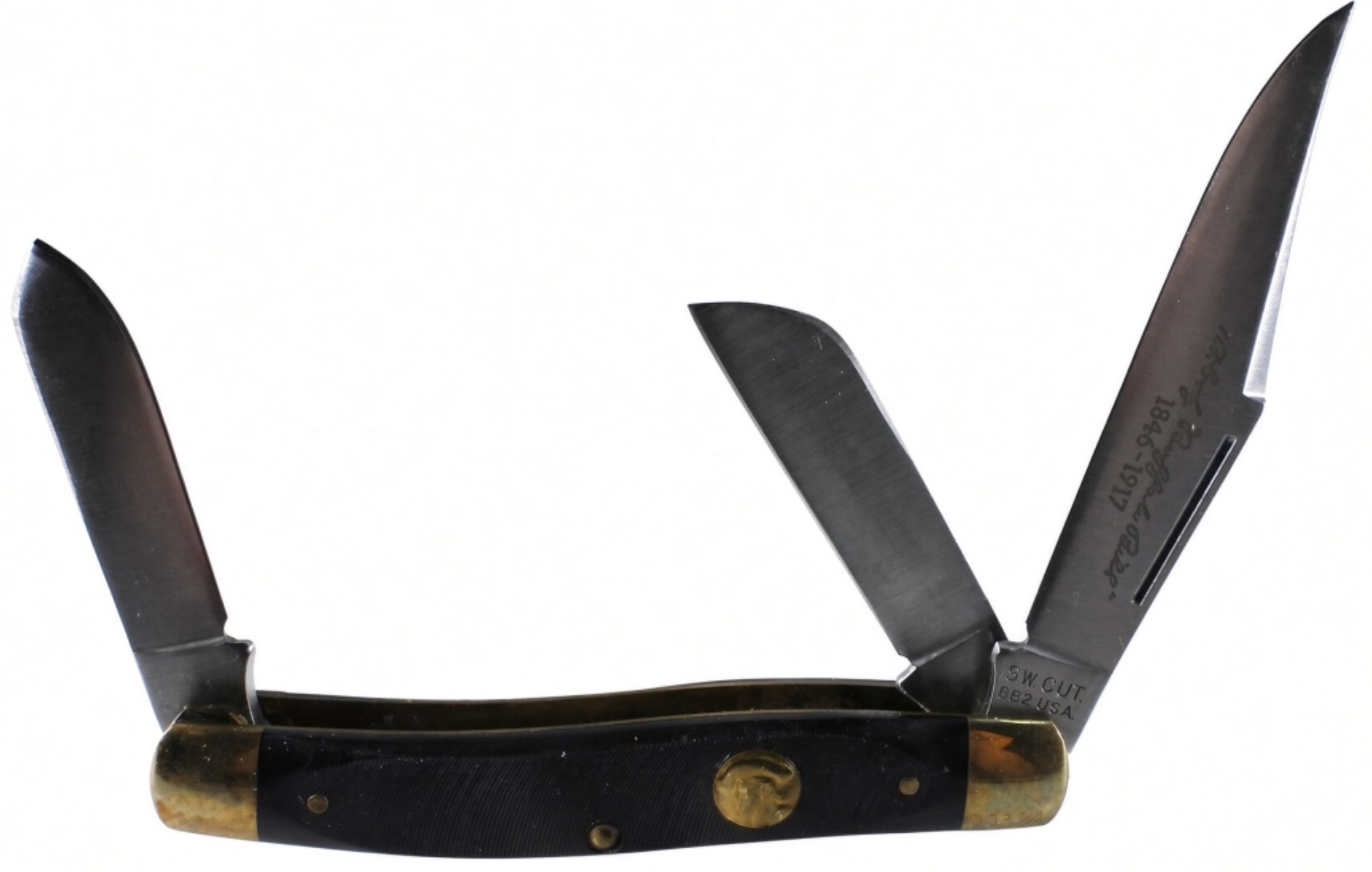 Schrade Stockman Buffalo Bill Pocket Knife