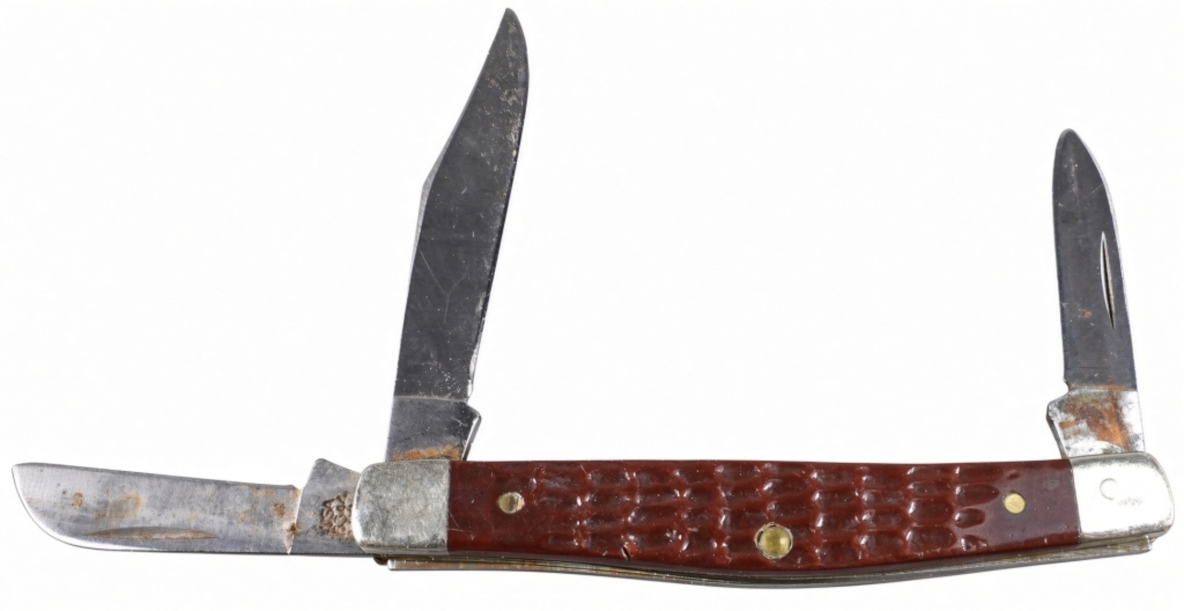 1974 Case XX 3-Blade Stockman Pocket Knife
