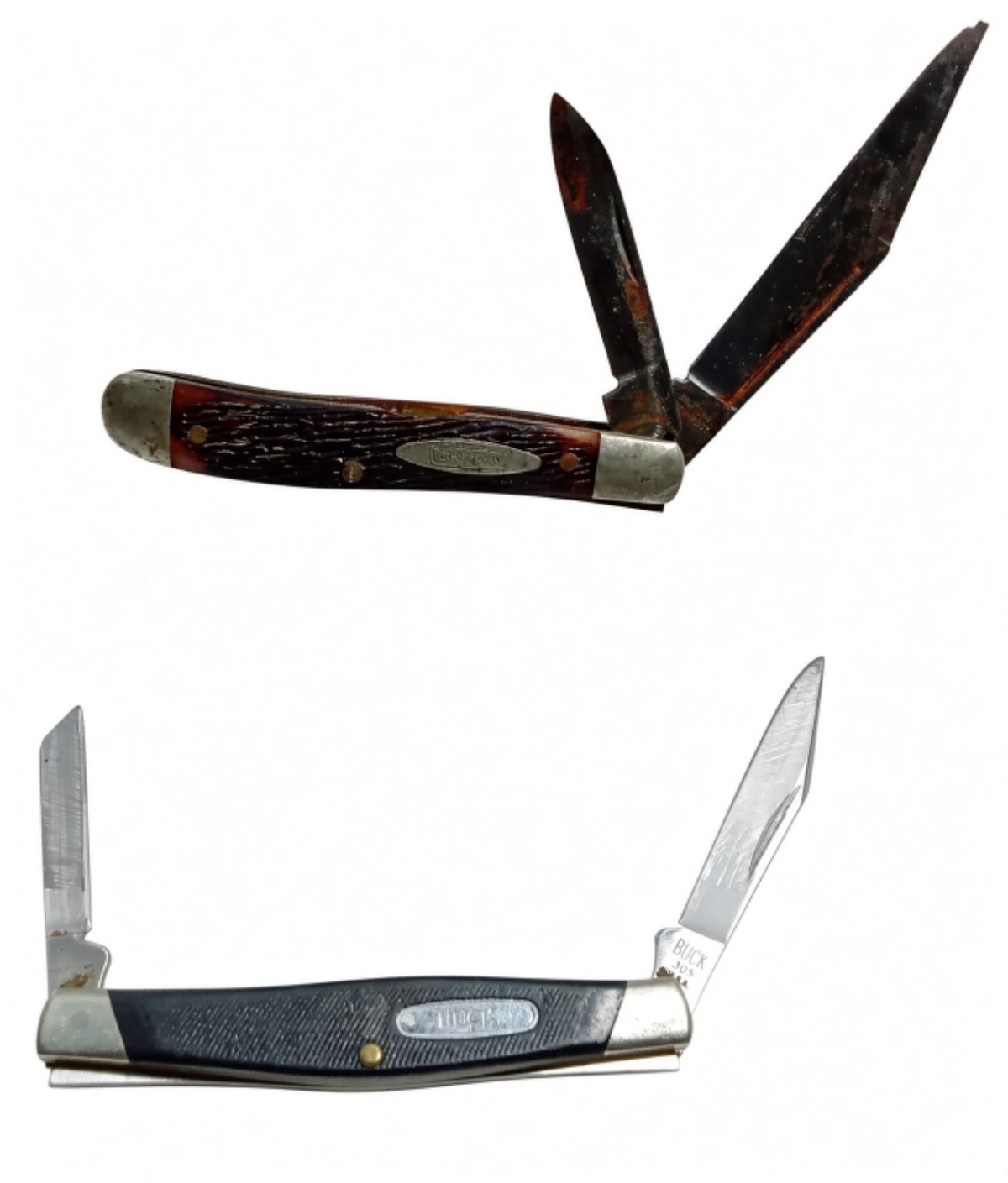 (2) Pocket Knives: Schrade & Buck