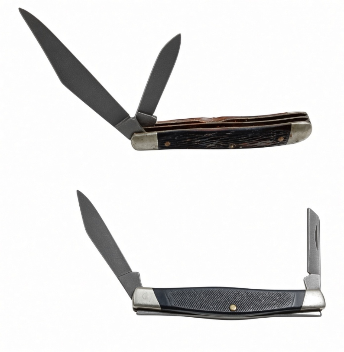 (2) Pocket Knives: Schrade & Buck