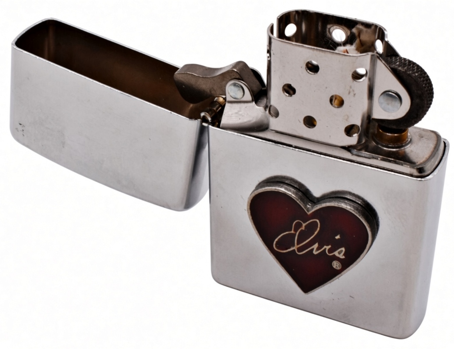 Elvis Heart Zippo Lighter - Cool