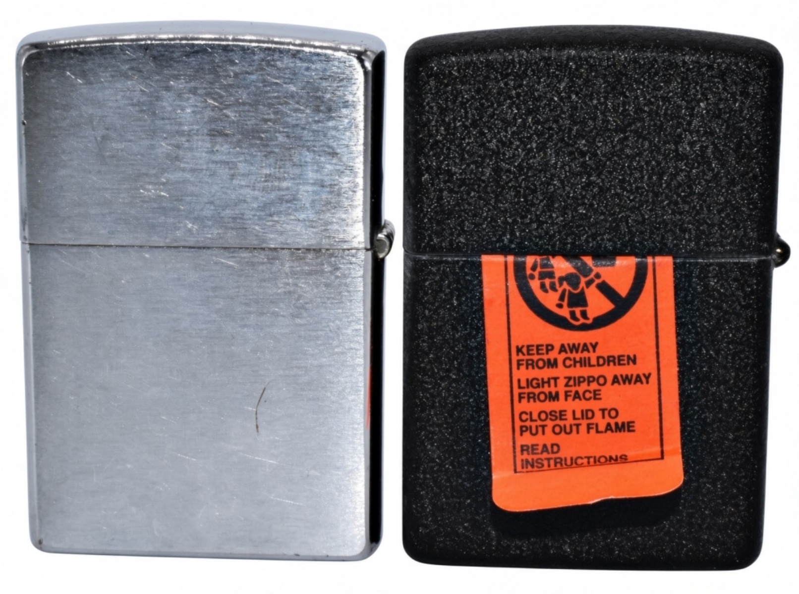 Two Zippo Lighters, Chrome F-22 Fighter & D-Day