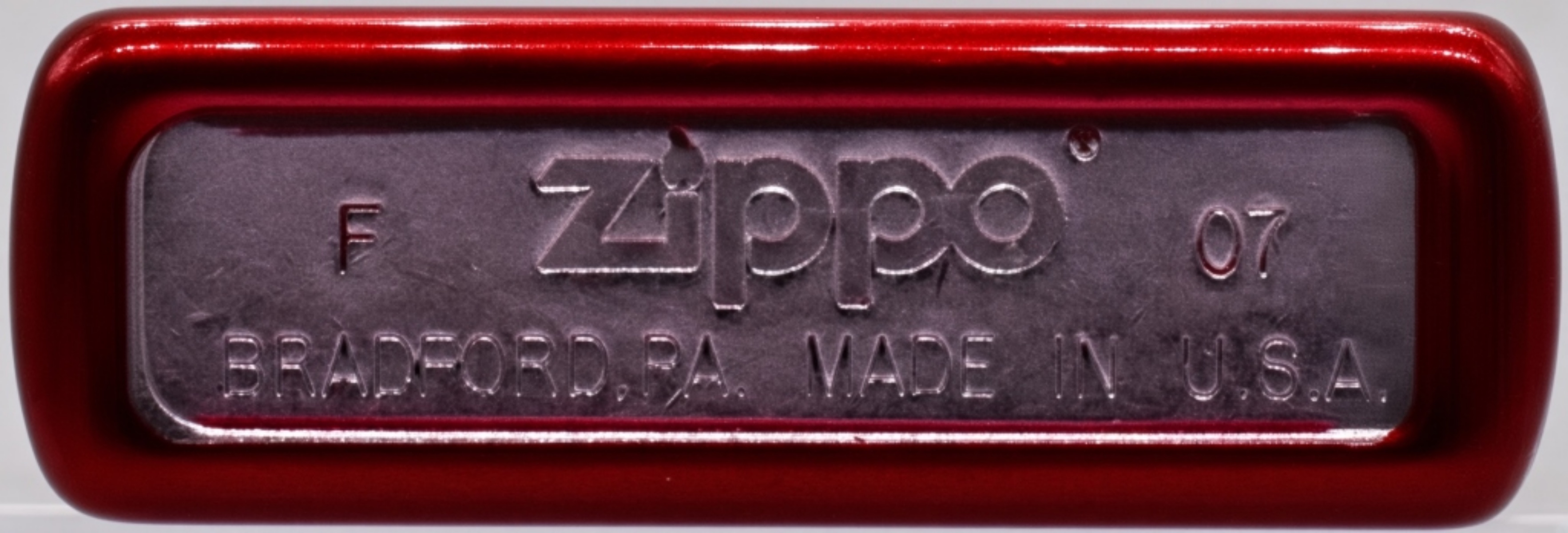 2007 Zippo Eagle and Flag Lighter, Unfired
