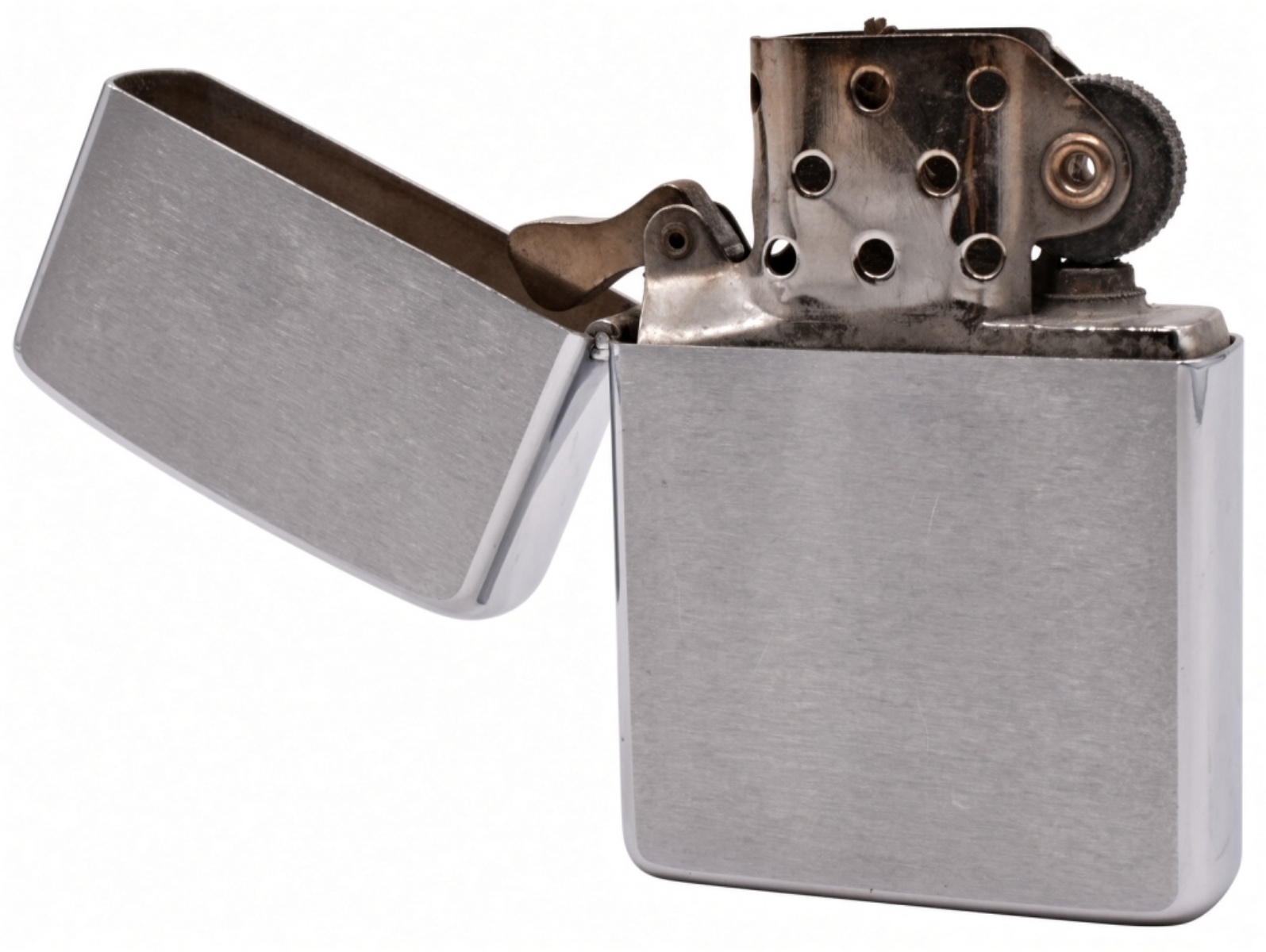 Zippo Street Chrome Lighter, Pat. 2517191