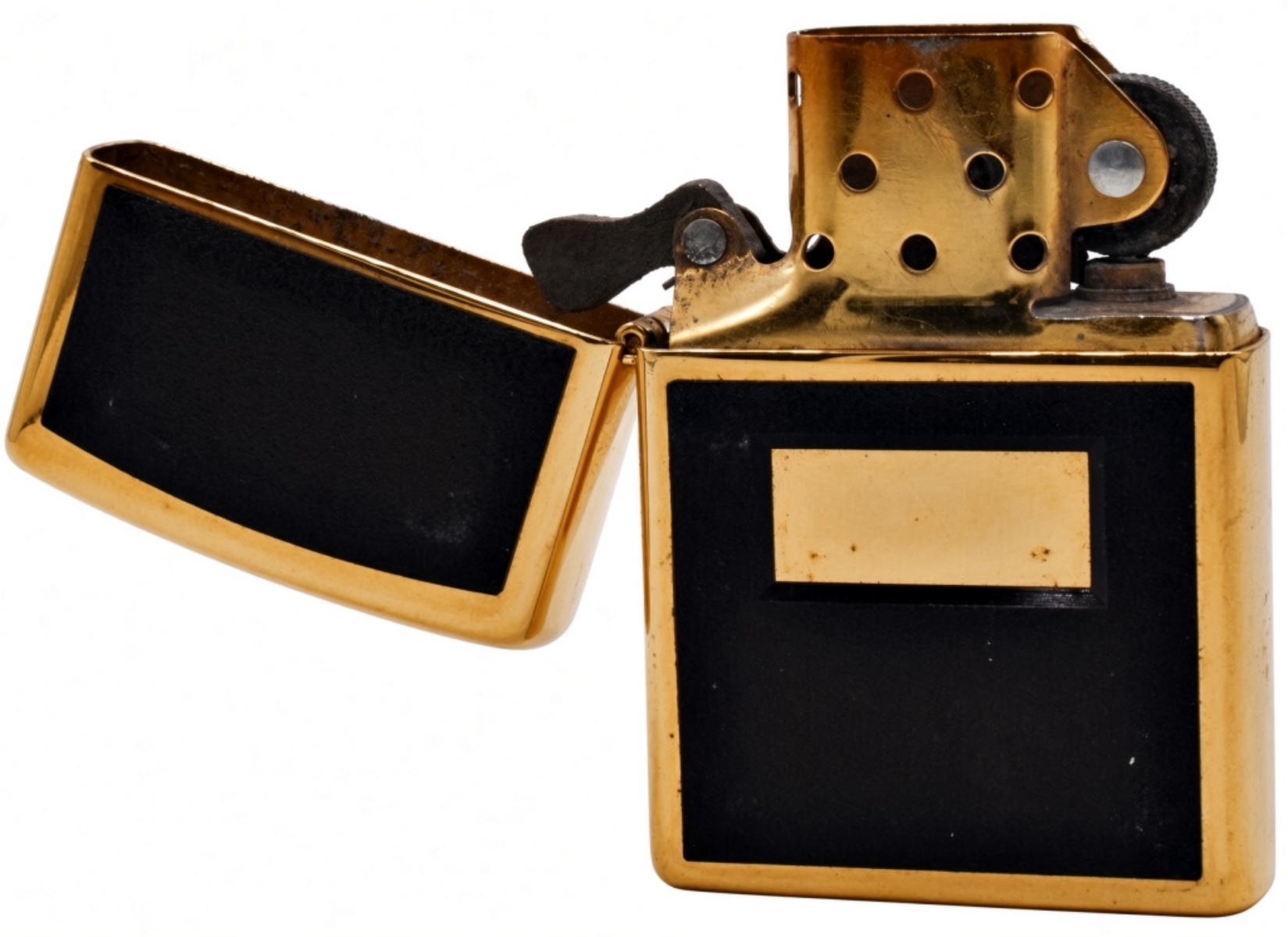 Zippo XV Gold Plate Lighter, 1999