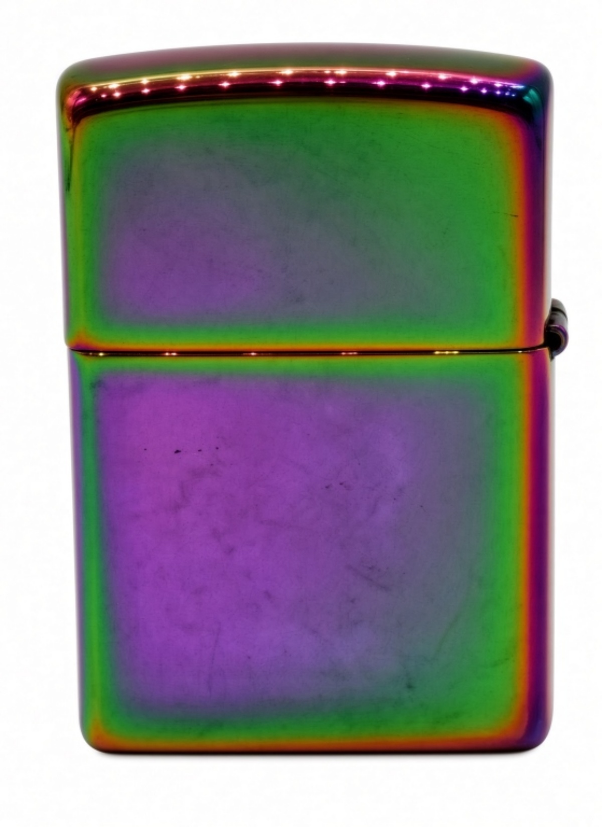 Zippo Superman 2006 Iridescent Chrome Lighter