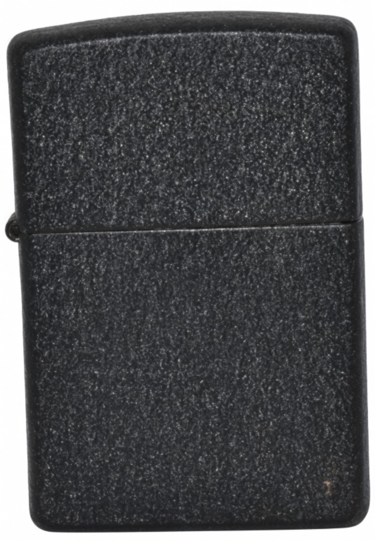 2014 Zippo Black Crackle with Leather Pouch