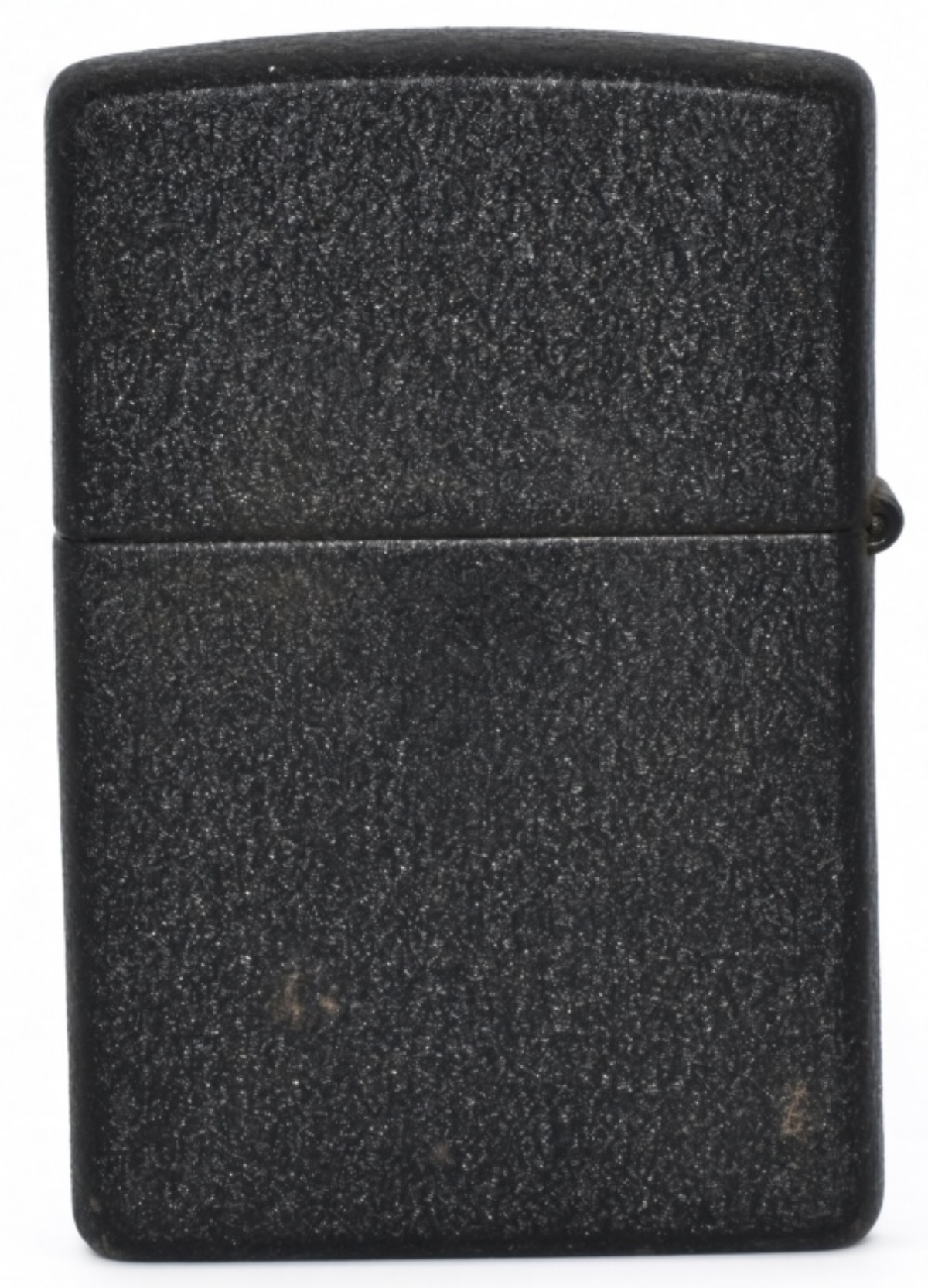 2014 Zippo Black Crackle with Leather Pouch