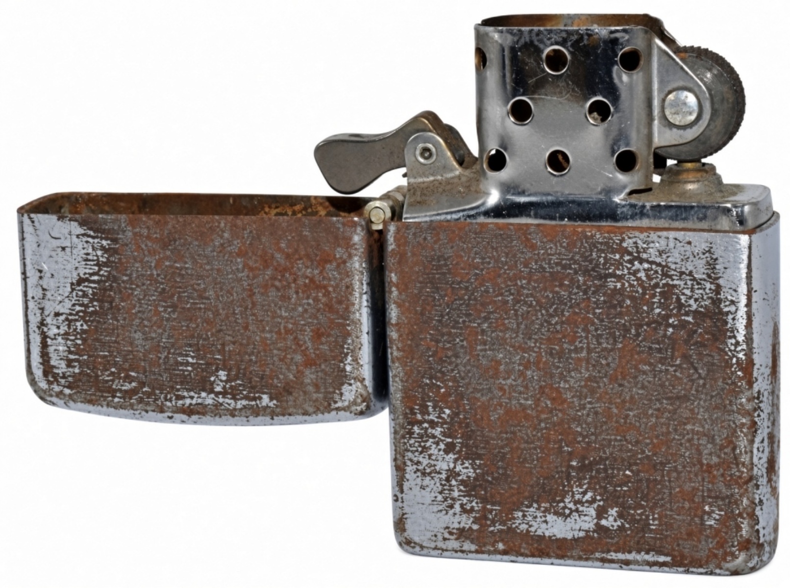 Zippo Patent Era Lighter, Bradford PA, Mismatched