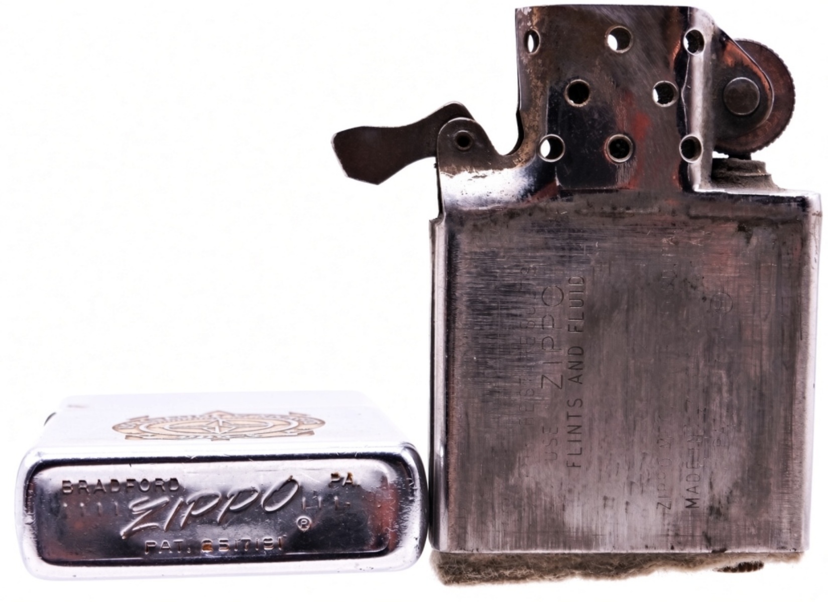 USS Claude V. Ricketts DDG-5 Zippo Lighter