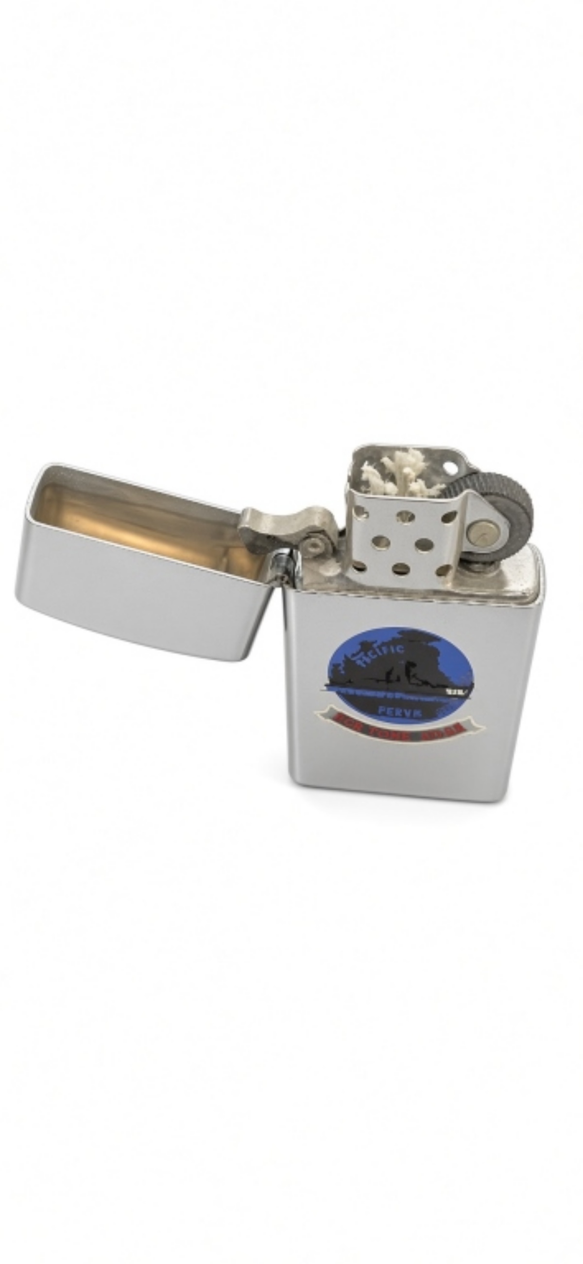 1974 Zippo Slim Lighter USS Edson DD-946 Navy