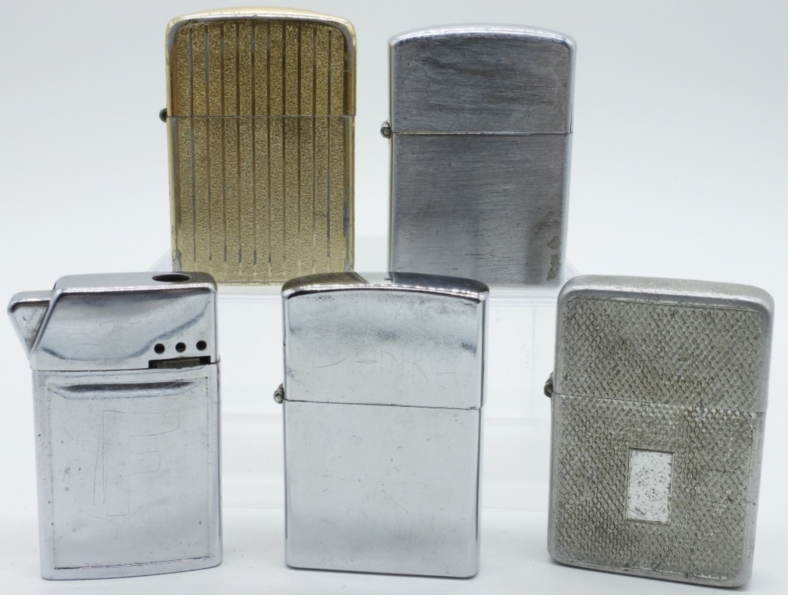 (5) Vintage Lighter Lot - LOOK
