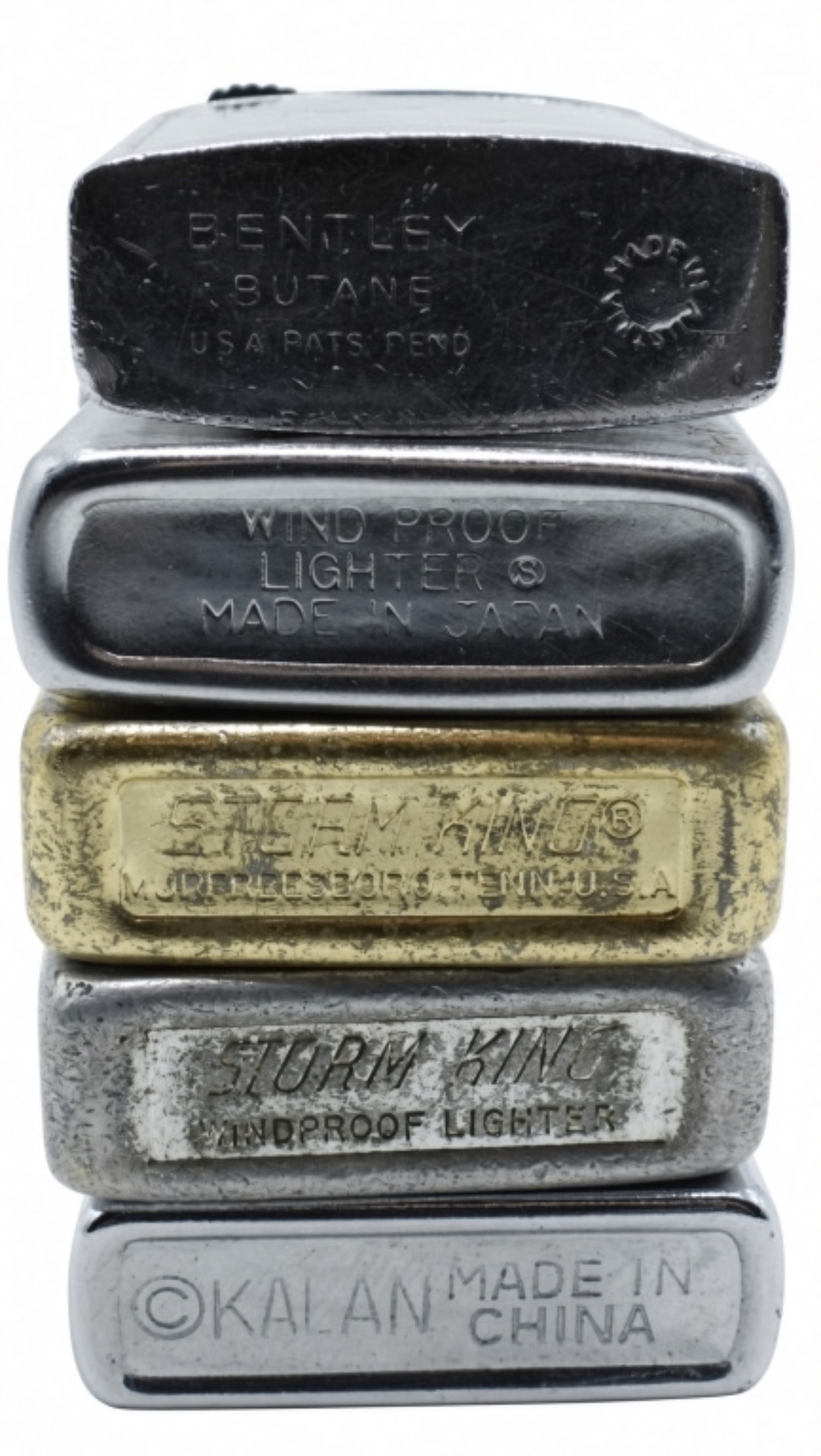 (5) Vintage Lighter Lot - LOOK