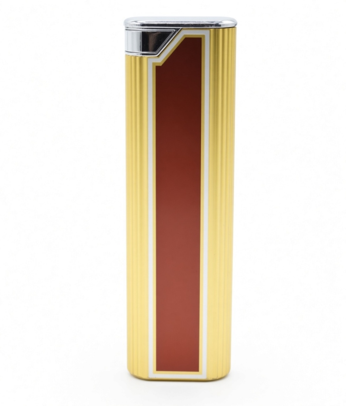 Win Touch Slim Electronic Lighter, Gold-Tone