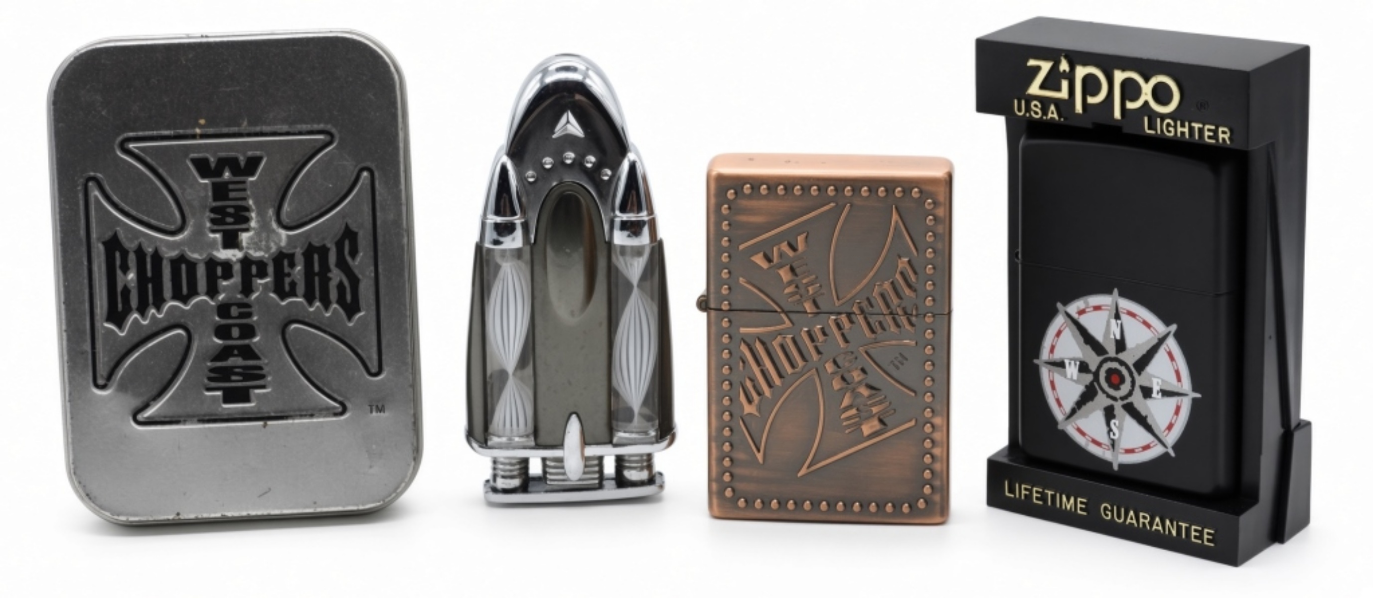 West Coast Choppers, Compass Rose & Rocket Lighter