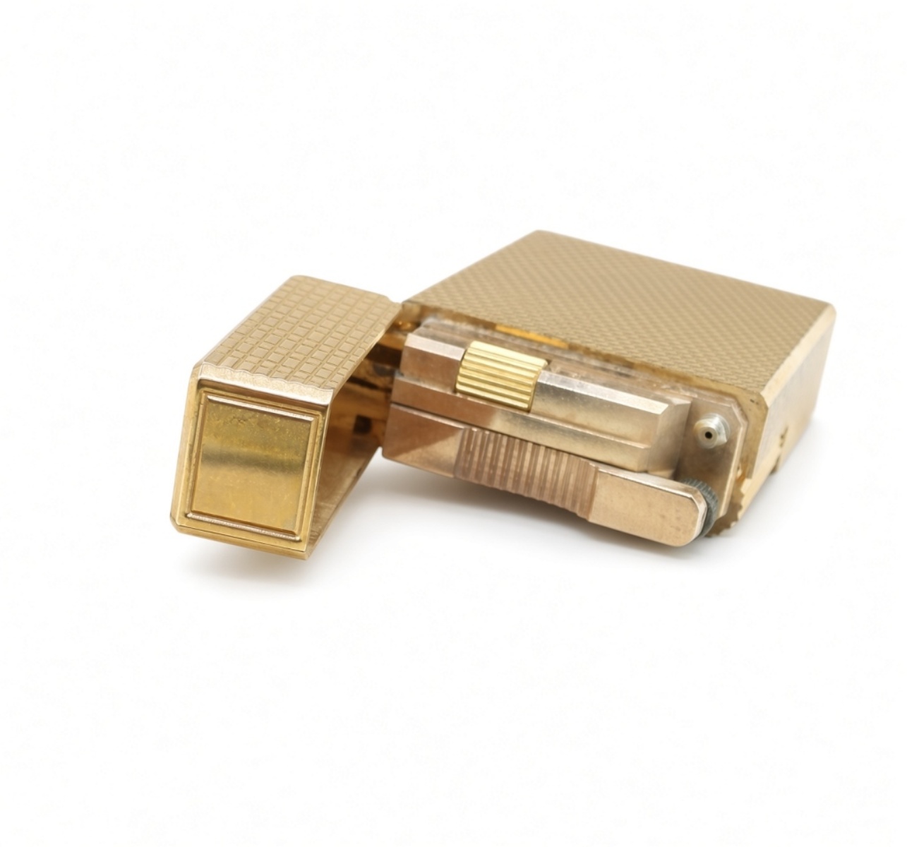 S.T. Dupont Gold-Plated Lighter with Box