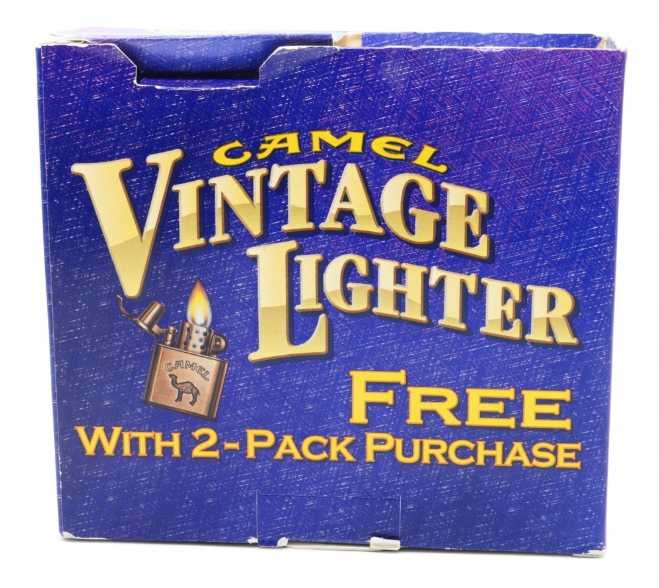 Camel Vintage Lighter Promotional Set w/ Packs