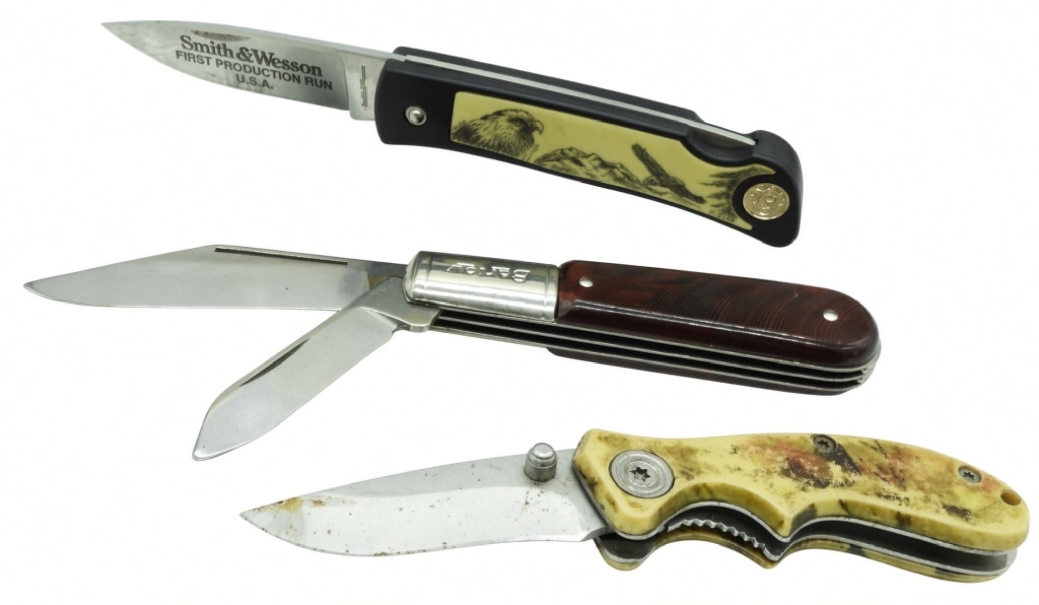 Barlow, Smith & Wesson Knife Collection (3 Pieces)