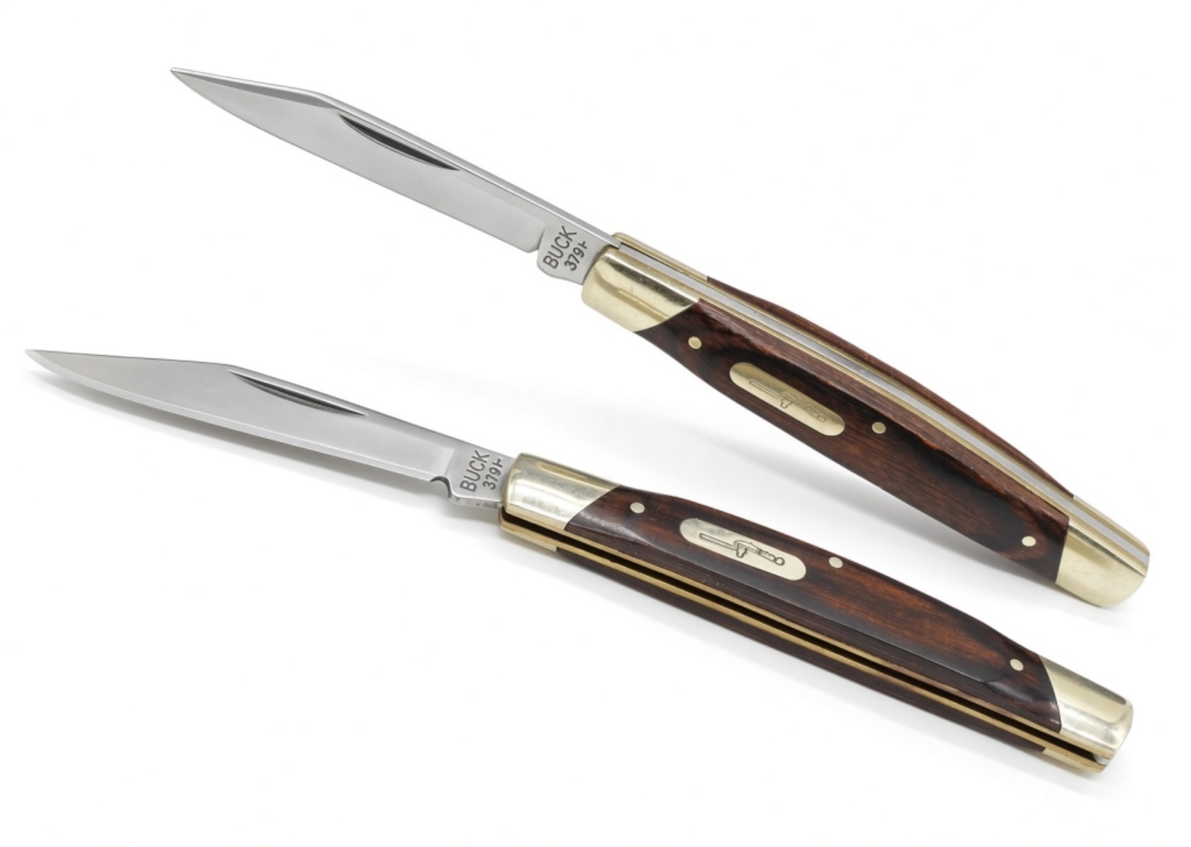 Buck 379 Fixed Blade Knife Set, Wood Handles