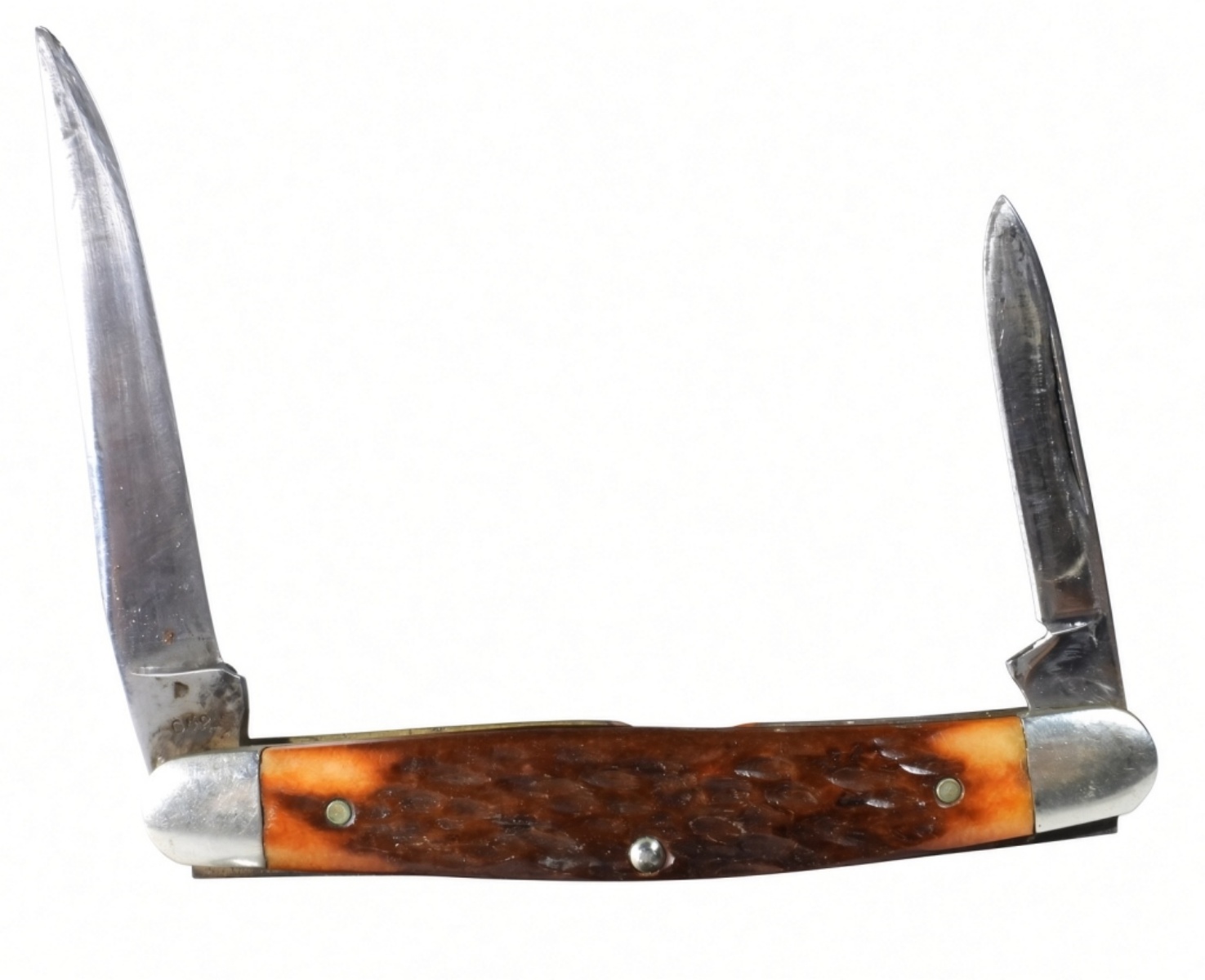 Two-Blade Folding Pocket Knife