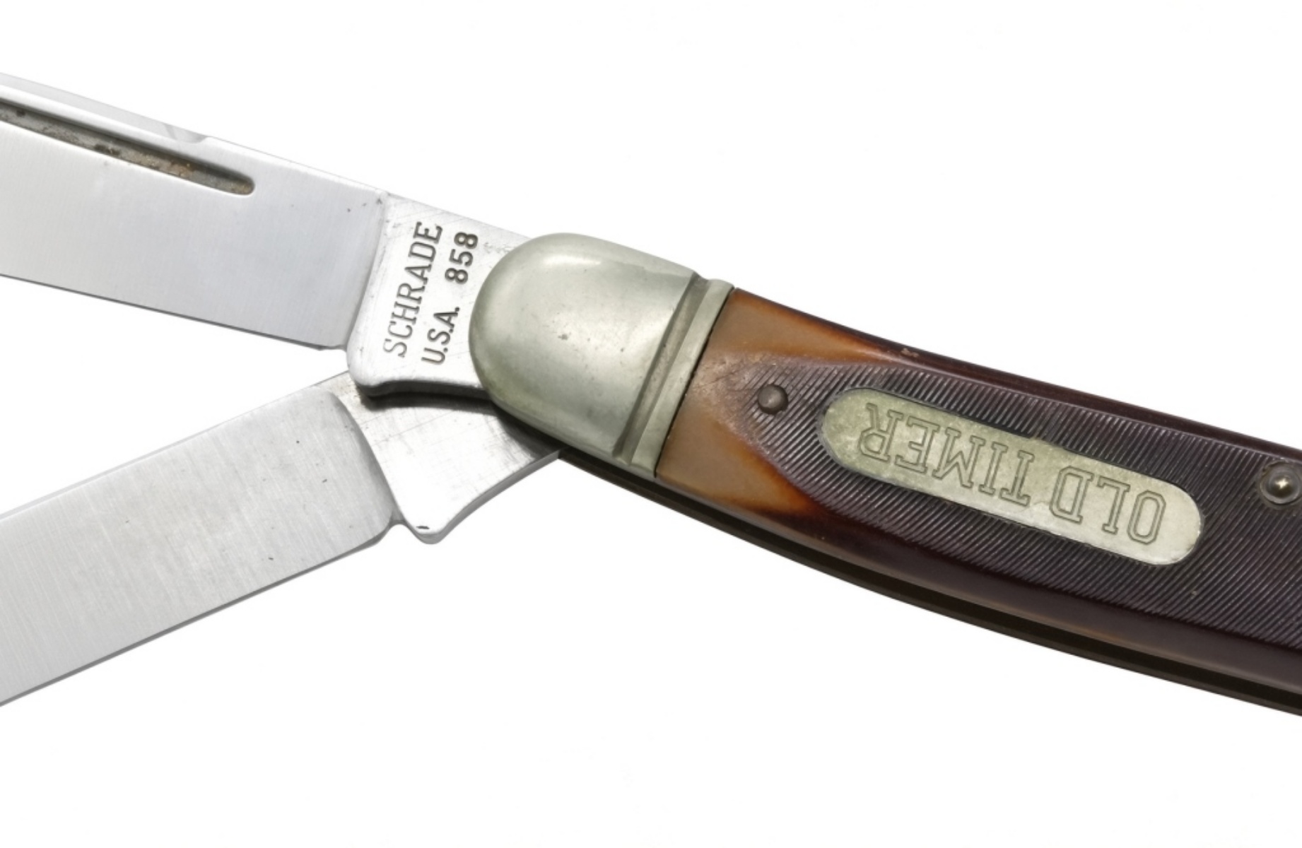 Schrade 858 Three-Blade Stockman Knife