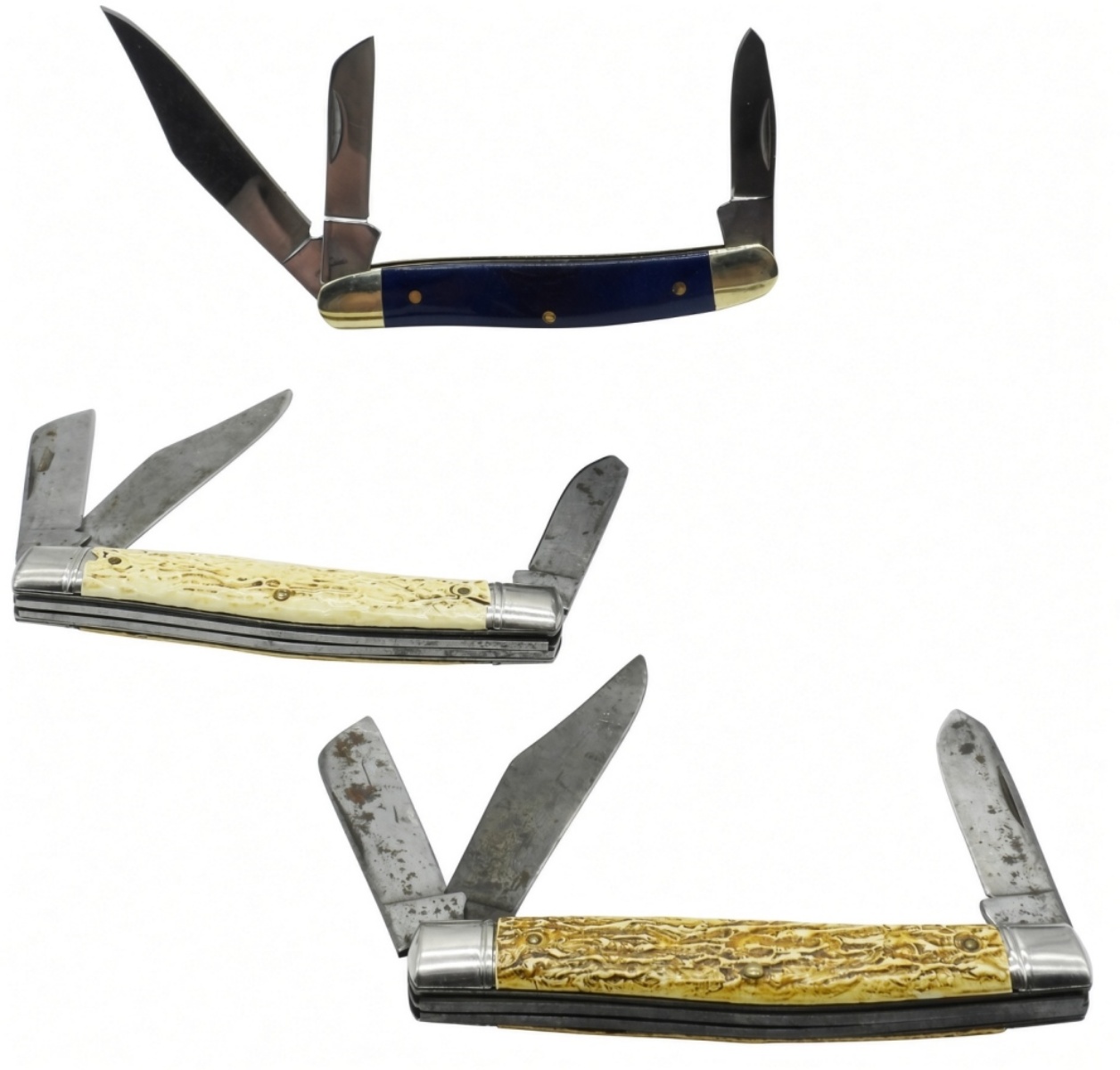 (3) Vintage Pocket Knives