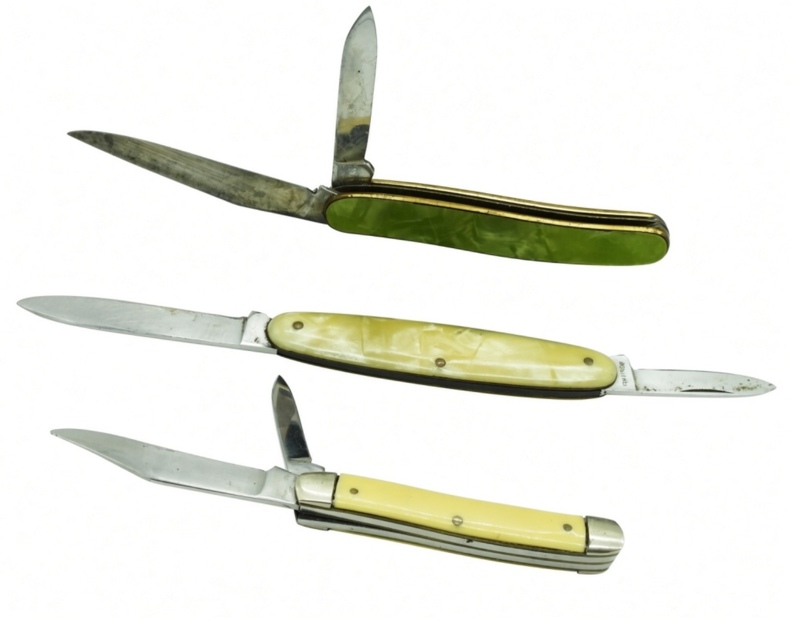 Vintage Folding Knives Lot - Kutmaster, Ambassador