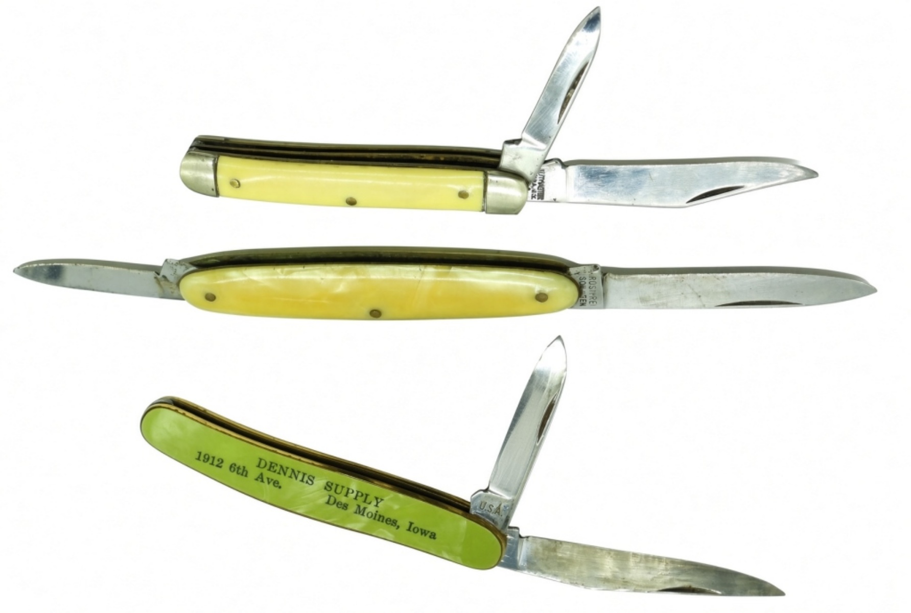 Vintage Folding Knives Lot - Kutmaster, Ambassador