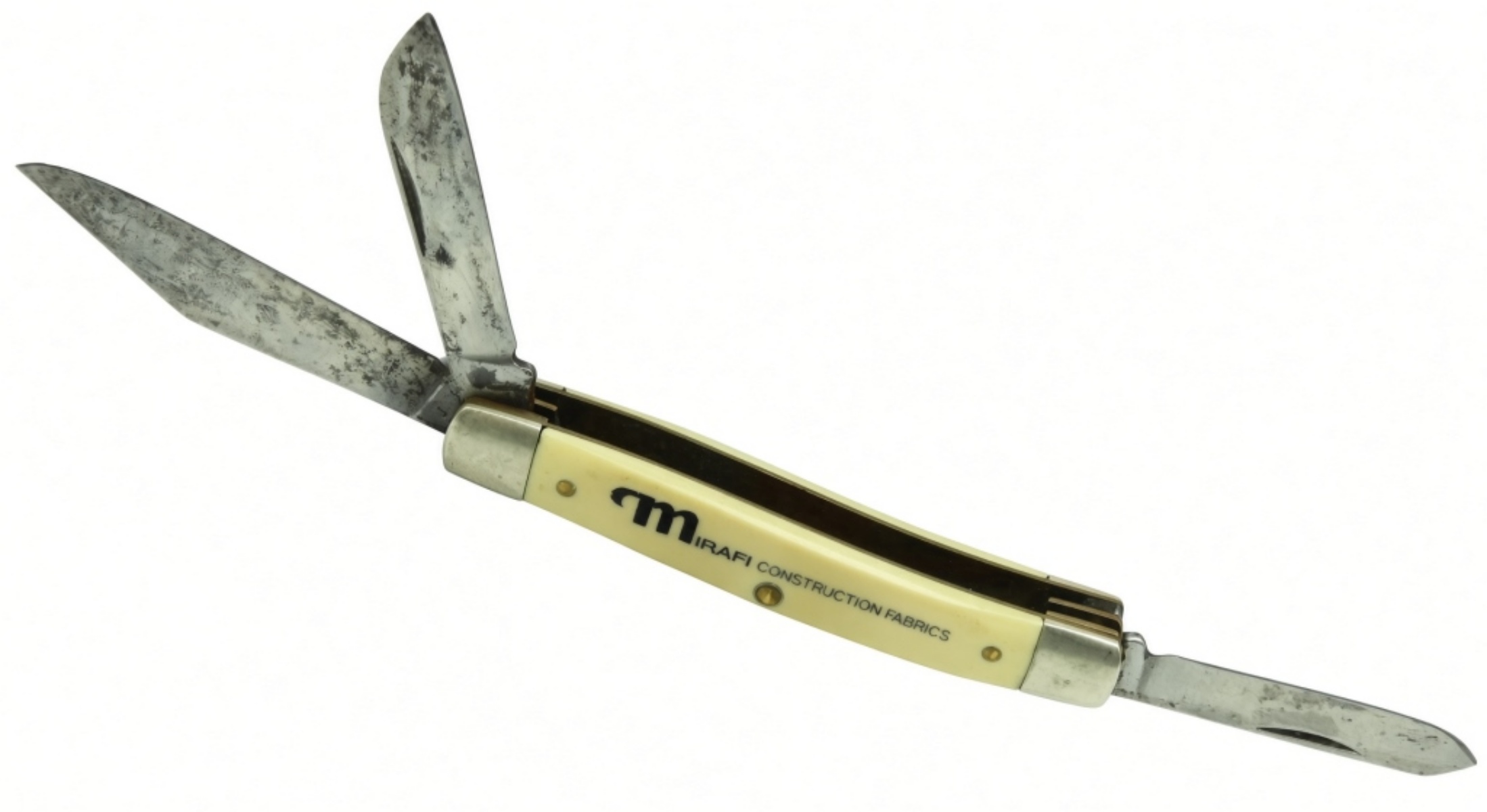 Frontier Two-Blade Folding Knife, Bone Handle