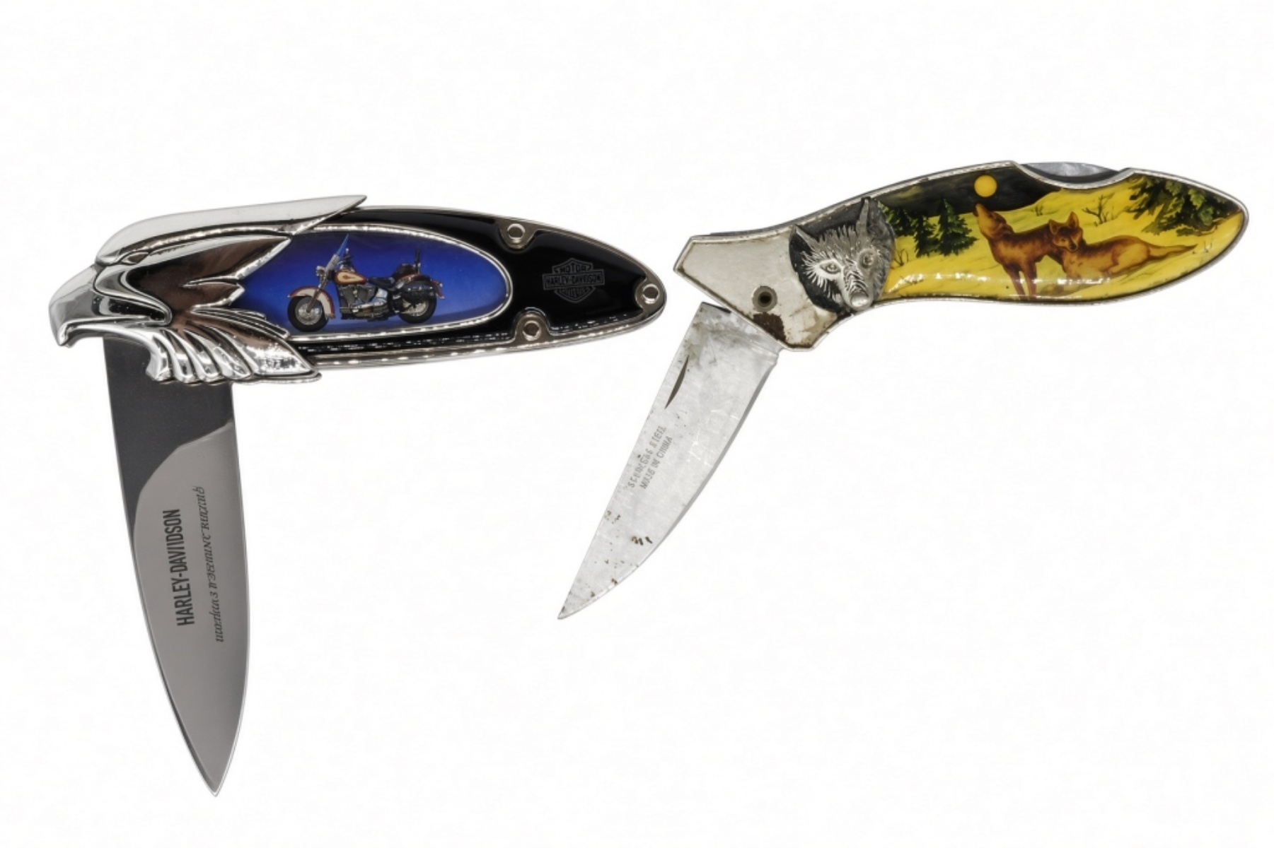 Collector Knives: Wildlife & Harley-Davidson