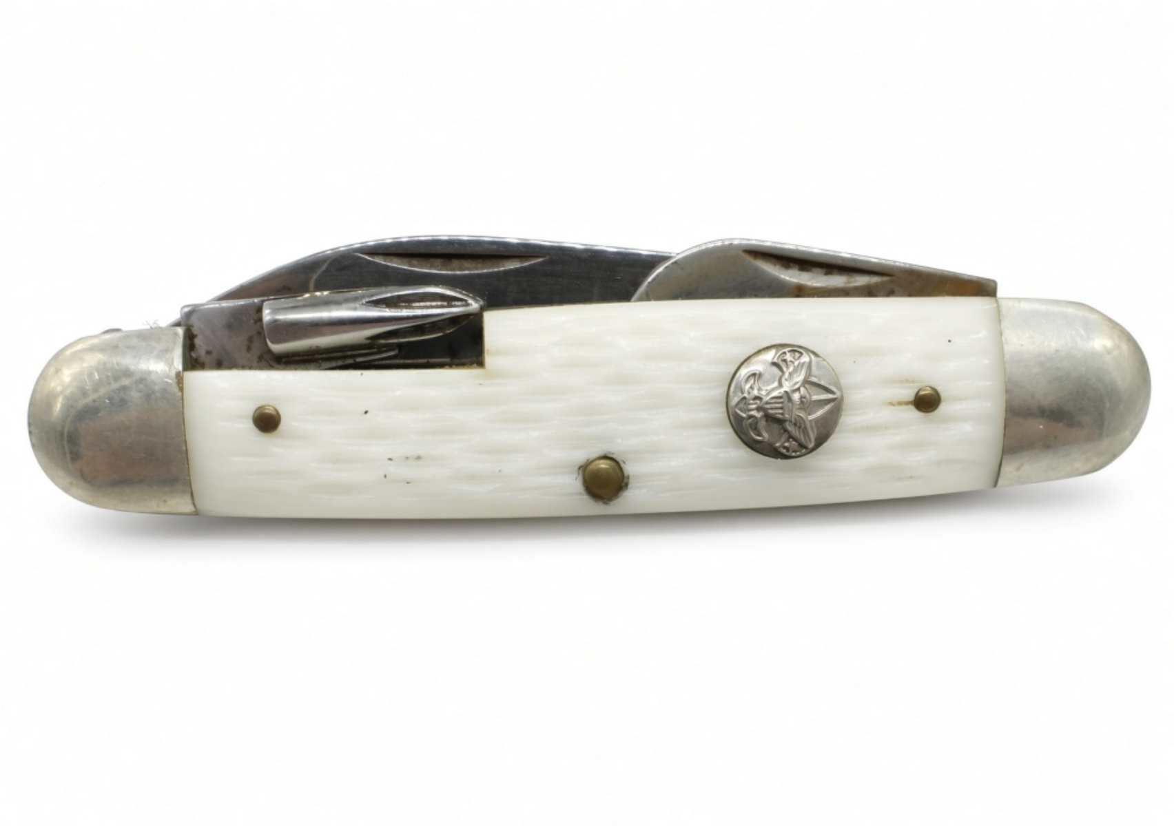 Ulster USA Scout Knife, Bone Handle