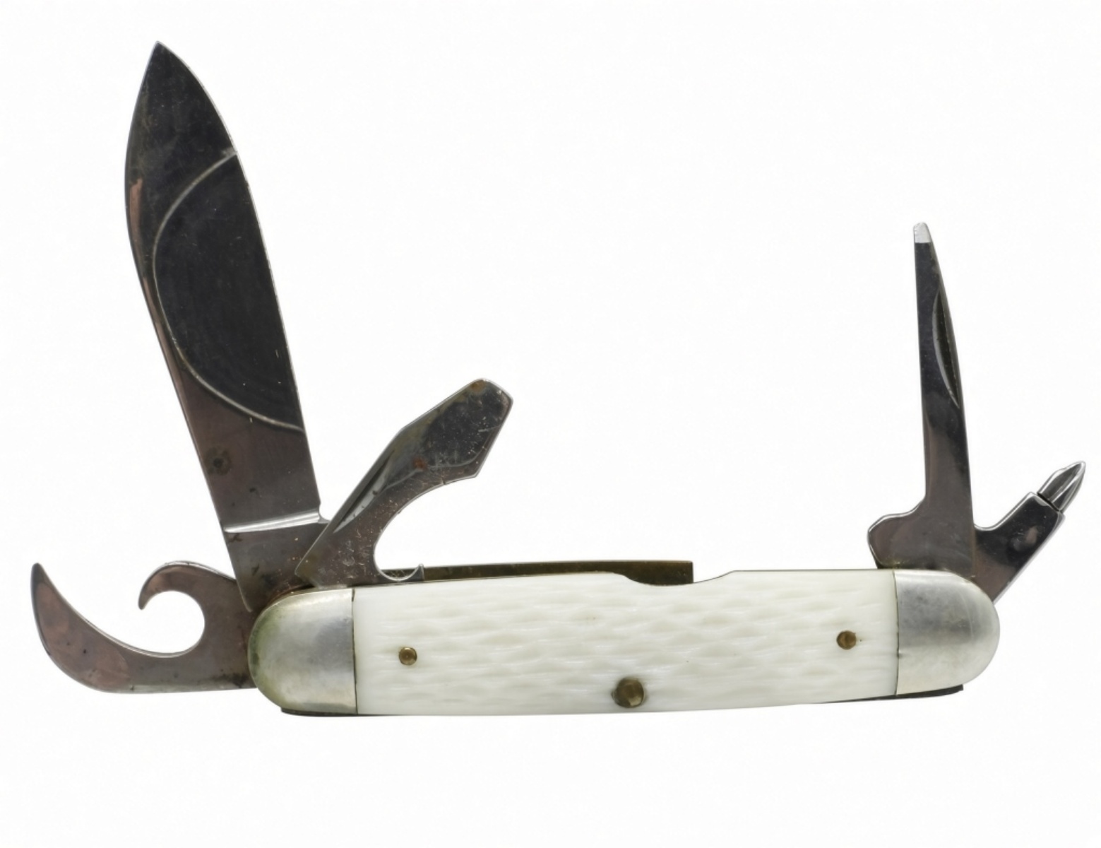 Ulster USA Scout Knife, Bone Handle
