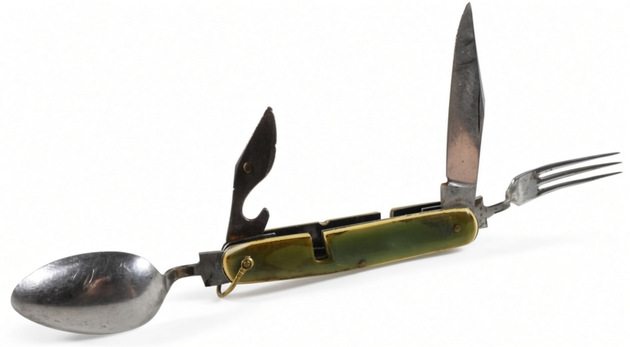 Vintage Multi-Tool Camp Knife w/ Utensils