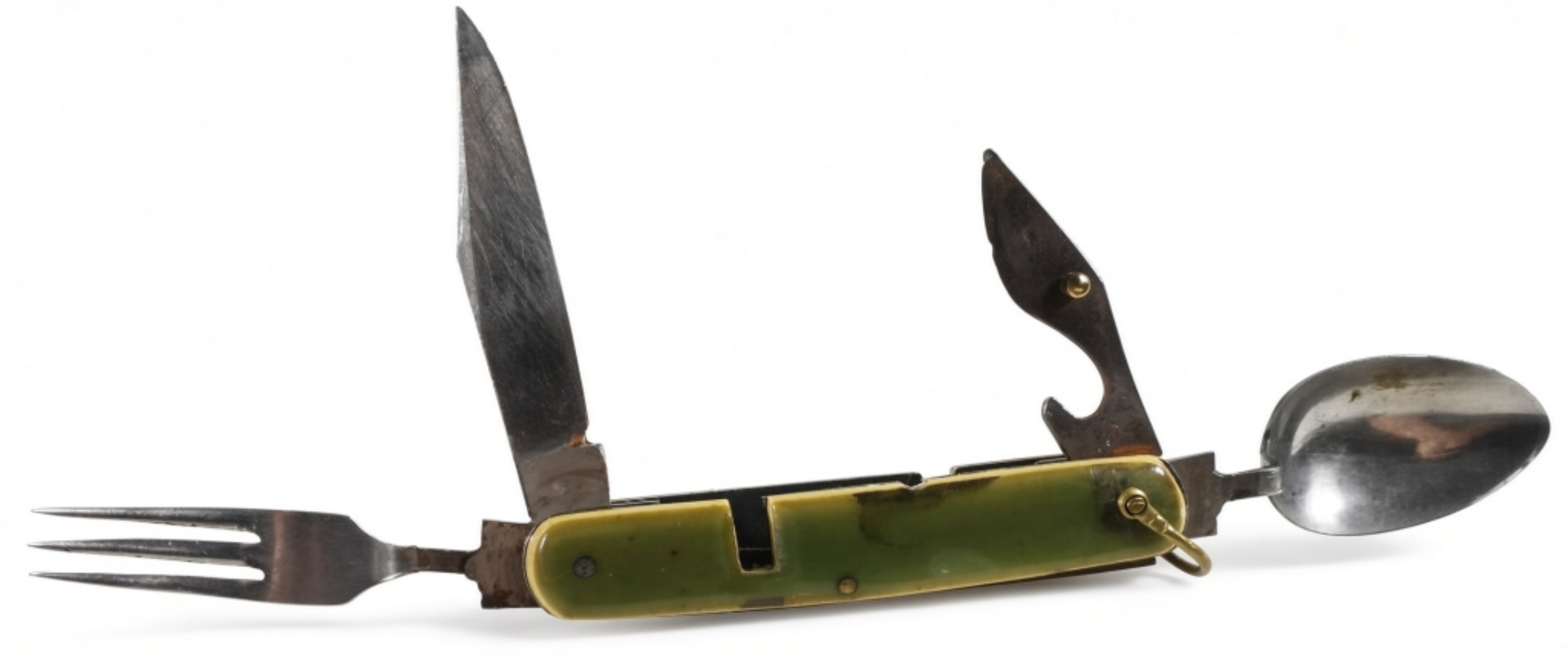 Vintage Multi-Tool Camp Knife w/ Utensils