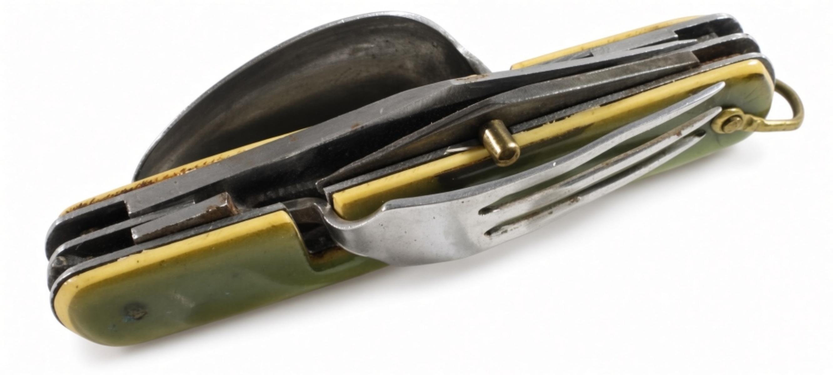 Vintage Multi-Tool Camp Knife w/ Utensils
