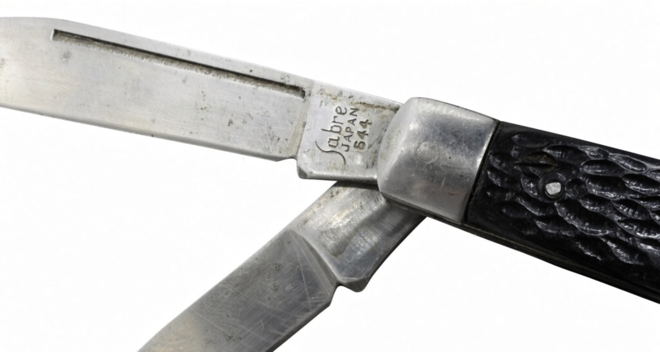 Imperial & Sabre Folding Knives, Black Handles