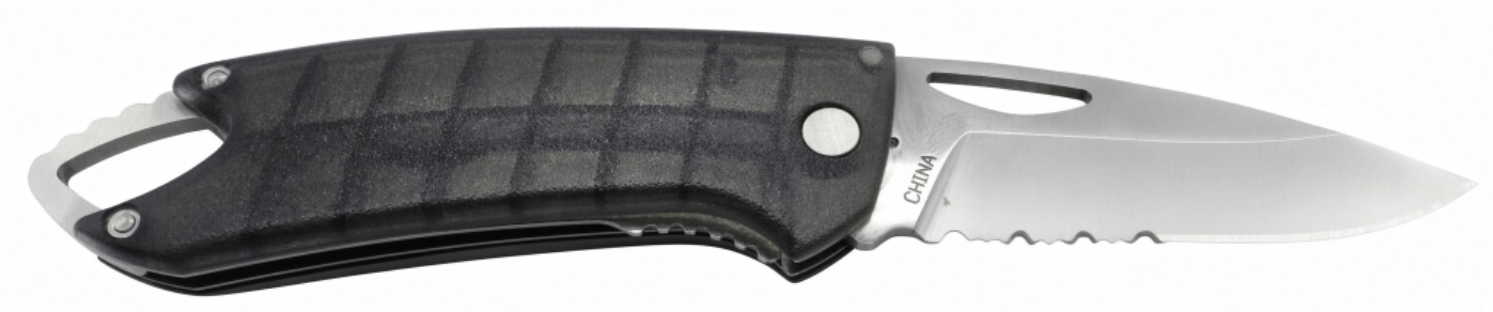 Buck Whittaker Folding Knife, Black Handle