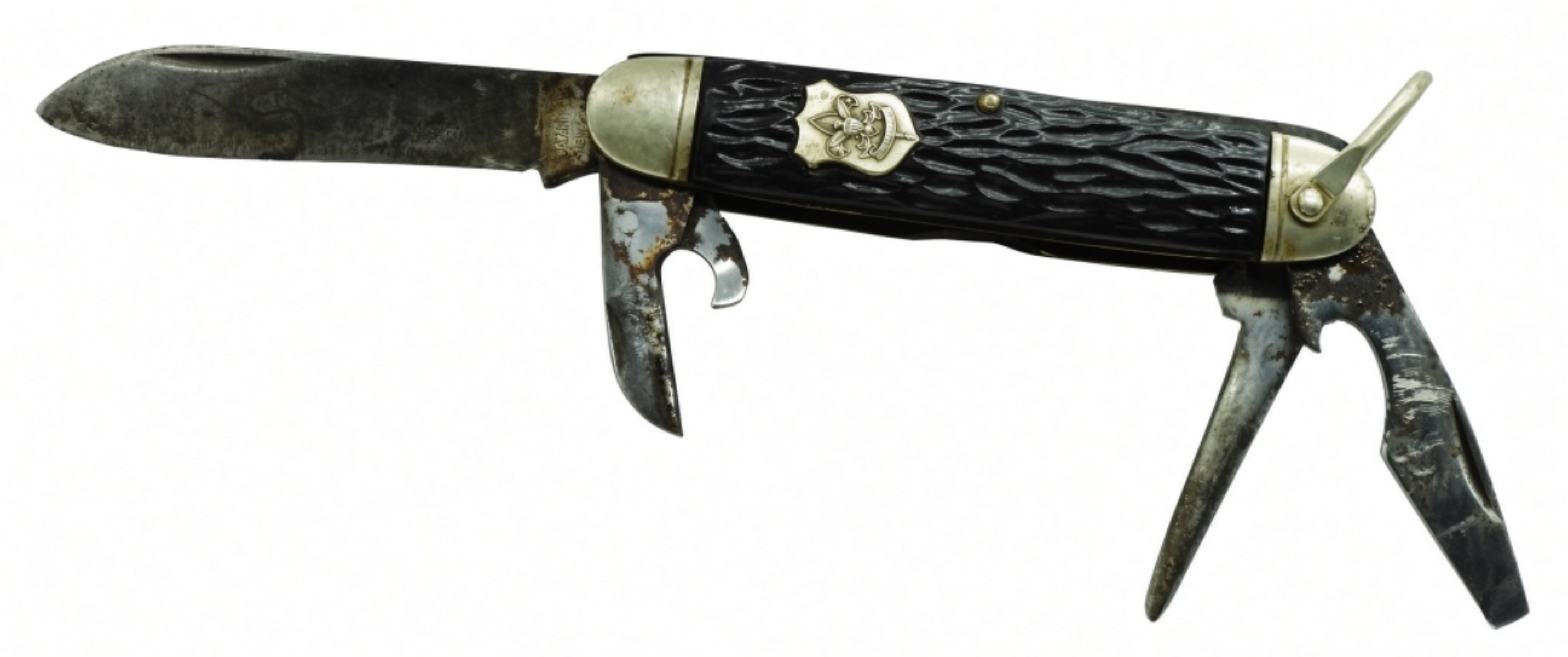 Camillus Scout Black Jigged Knife