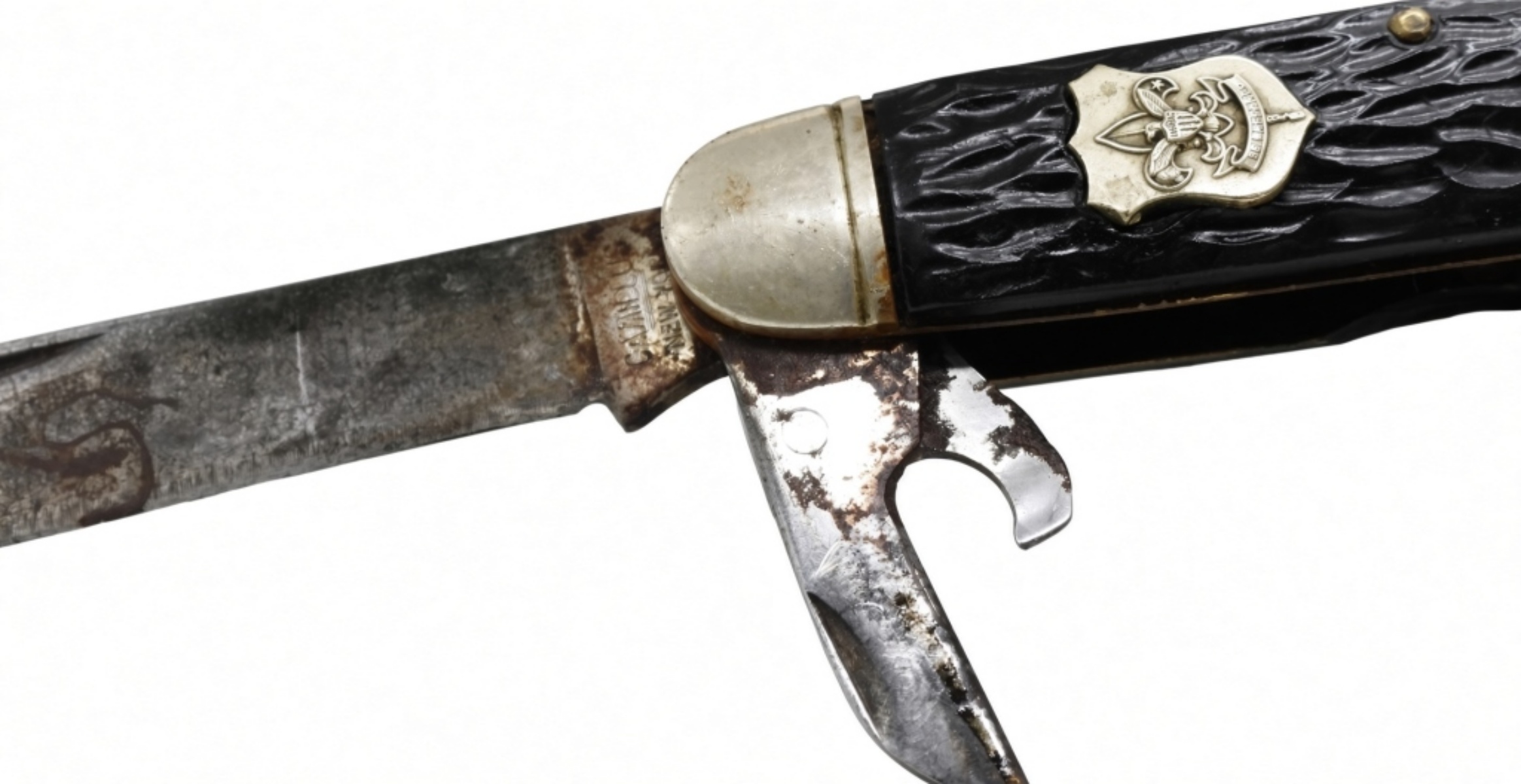 Camillus Scout Black Jigged Knife