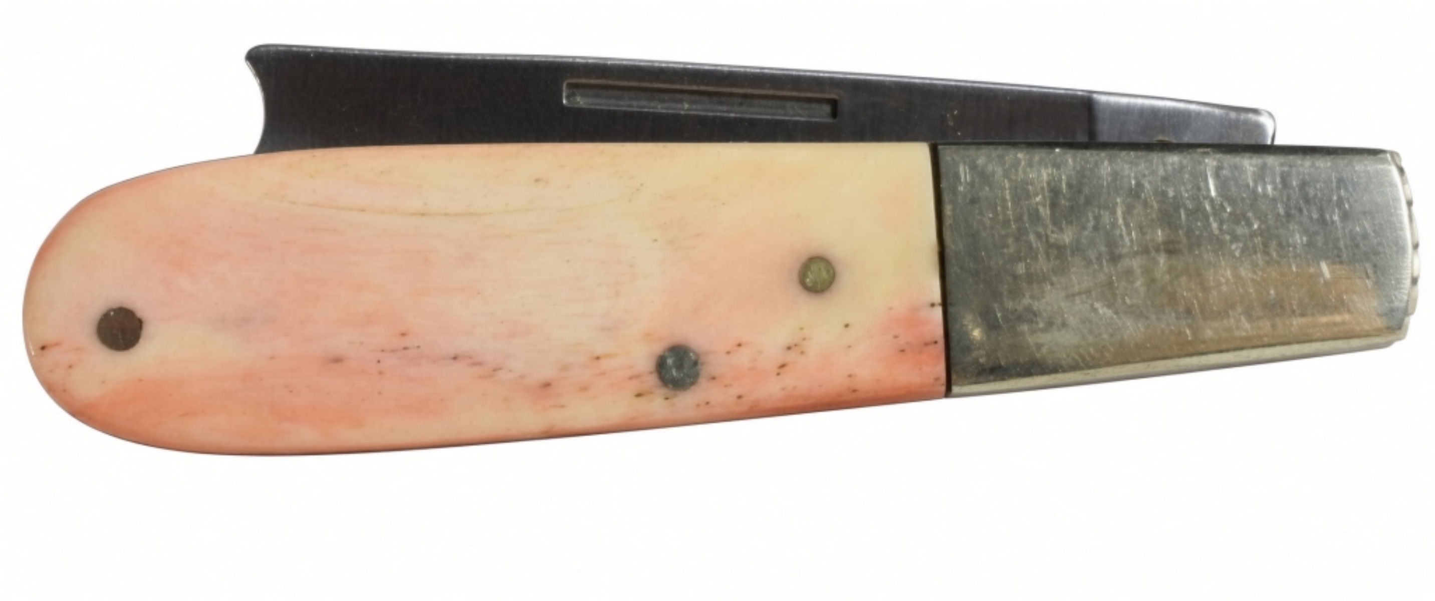 Bear & Son Folding Knife, Pink Bone