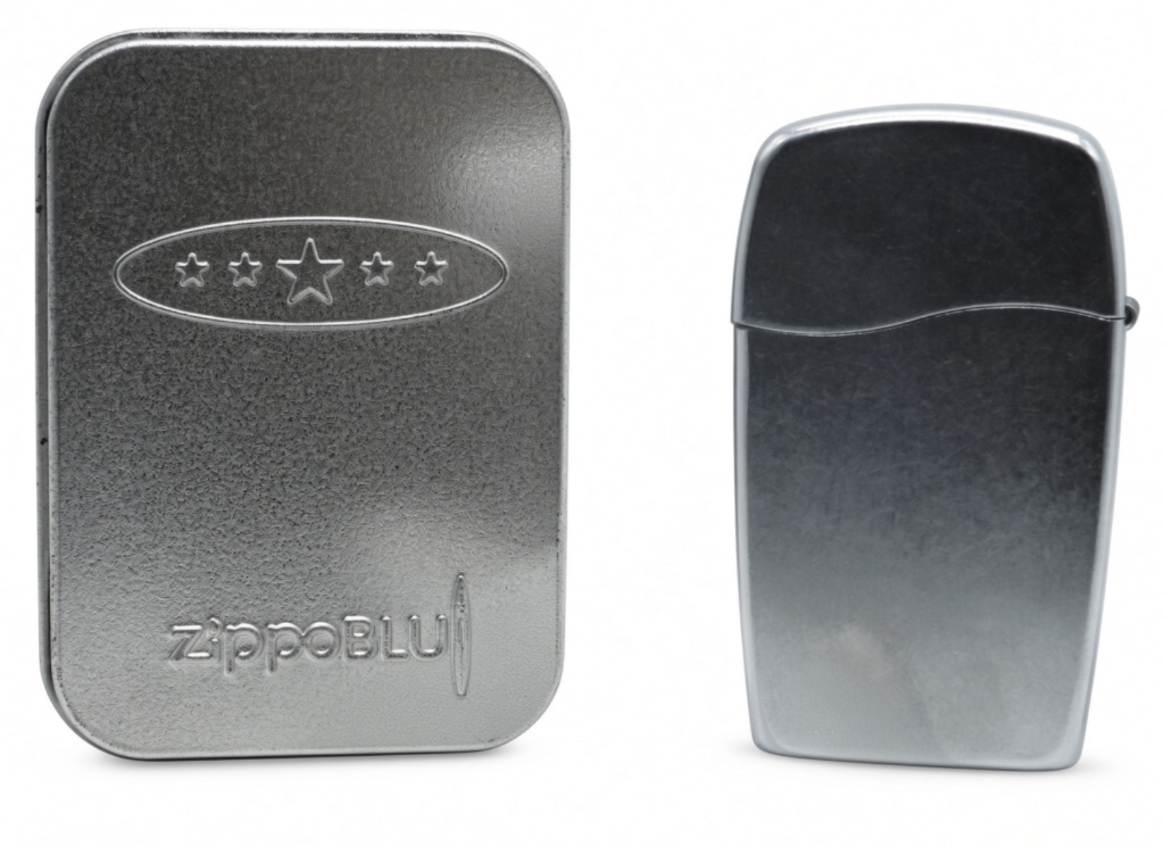 Zippo BLU Chrome Butane Lighter