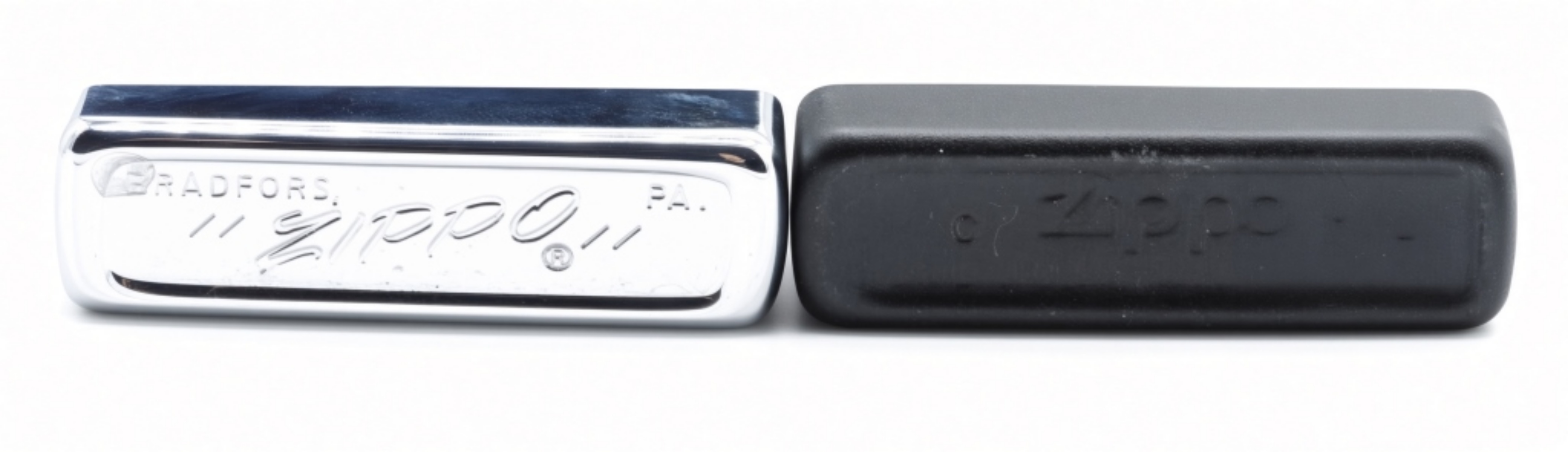 Zippo Chrome Lighters, Personalized & Compass