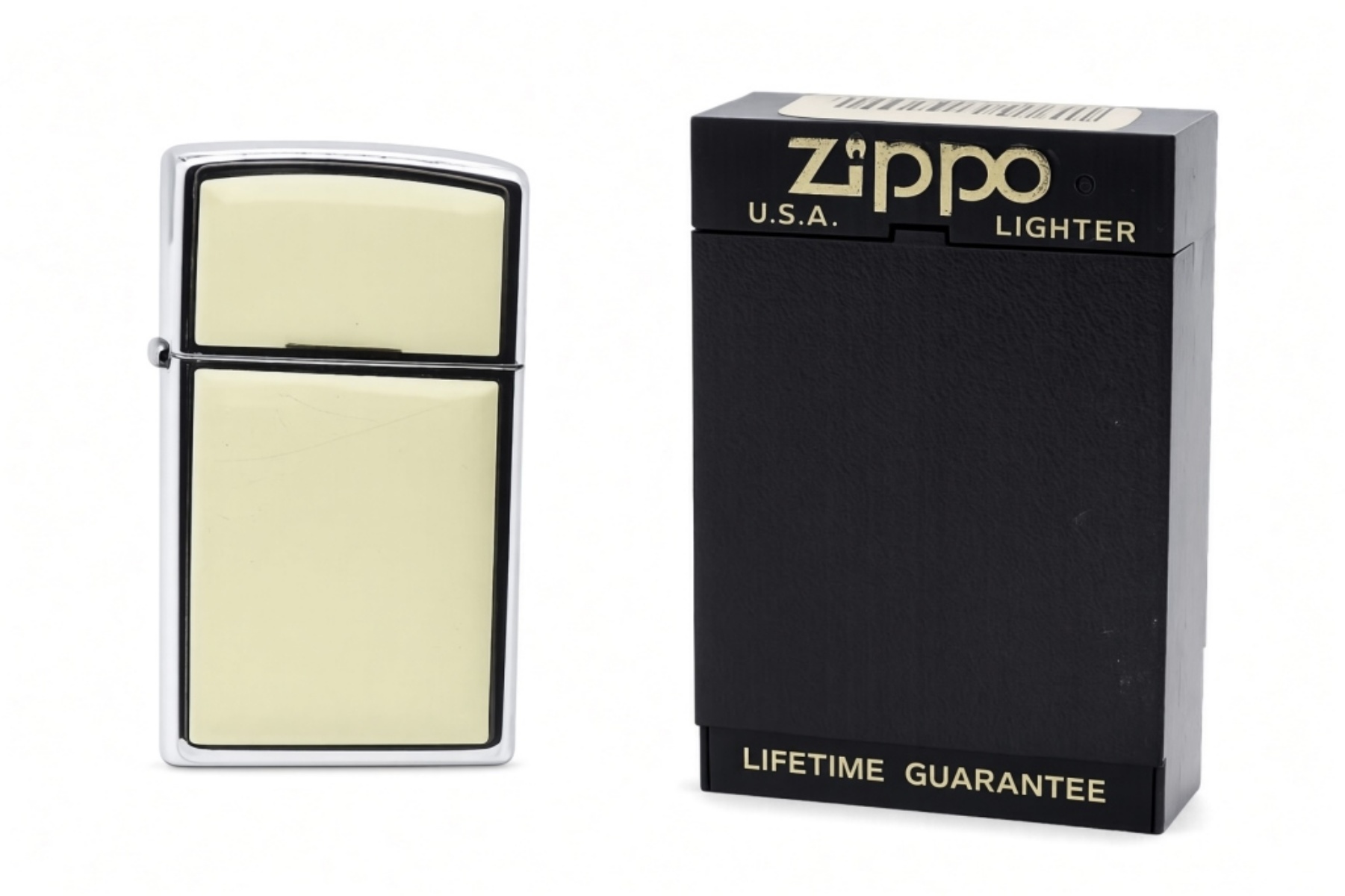 Zippo Scrimshaw Sailing Ship High Polish Chrome